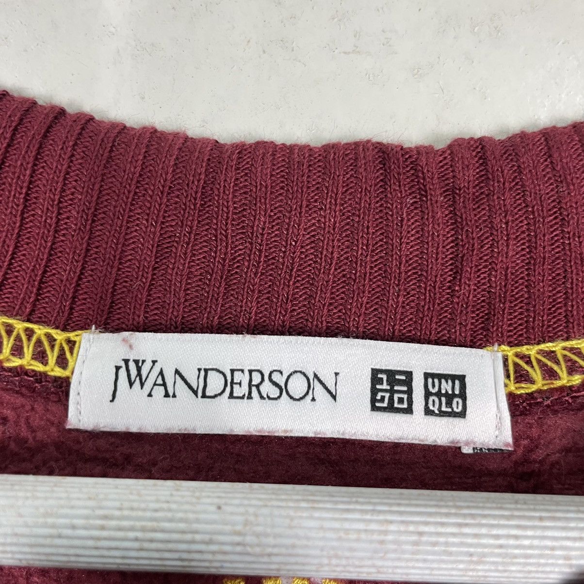 JW Anderson × Uniqlo 💥JW ANDERSON DEEPILE MAROON CREWNECK PULLOVER Size US M / EU 48-50 / 2 - 11 Thumbnail