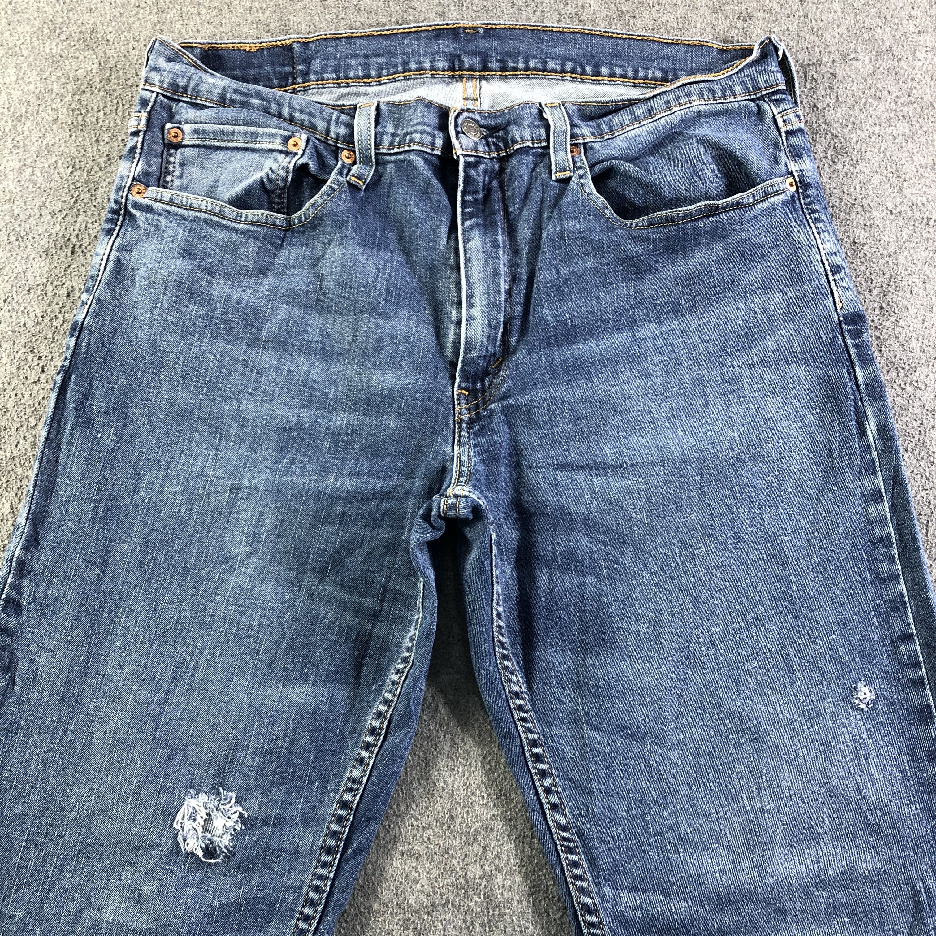 Levi's Vintage Blue Wash Levis 559 Jeans-J4137 Size US 36 / EU 52 - 3 Thumbnail