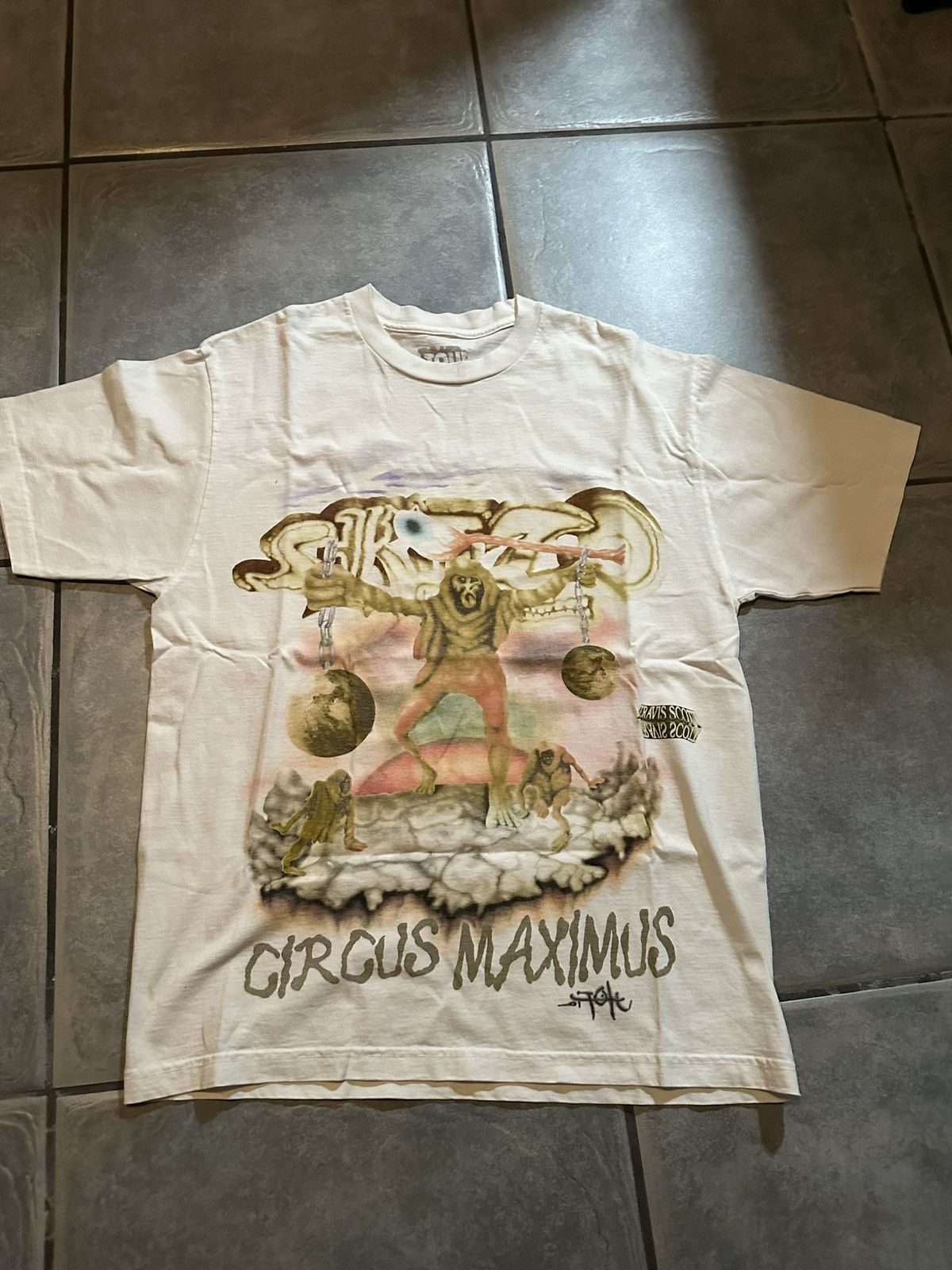 Travis Scott Travis Scott utopia merch tee Size US L / EU 52-54 / 3 - 1 Thumbnail