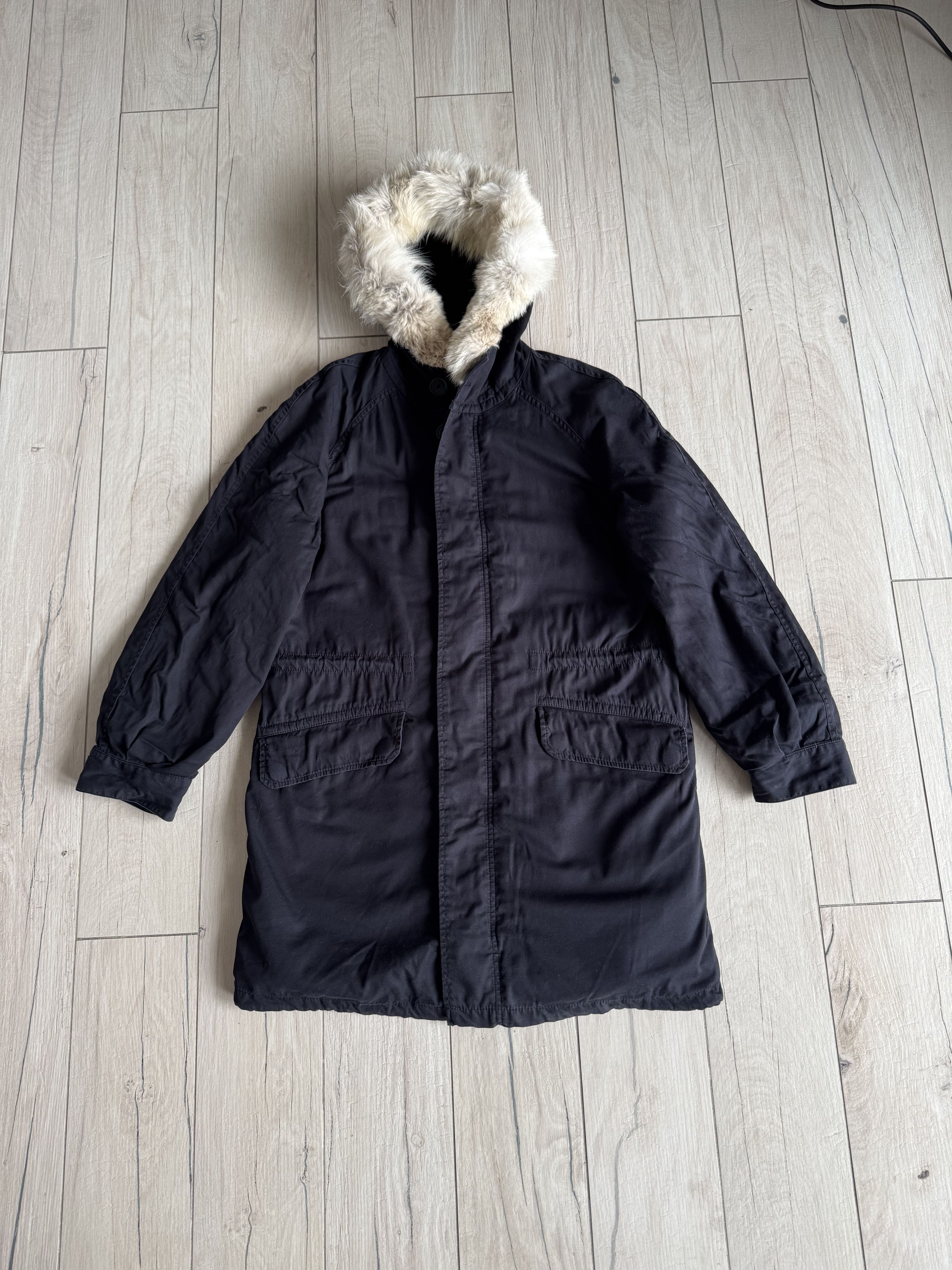 Marc Jacobs Marc Jacobs Fur Black Sherpa Parka Size US M / EU 48-50 / 2 - 1 Thumbnail