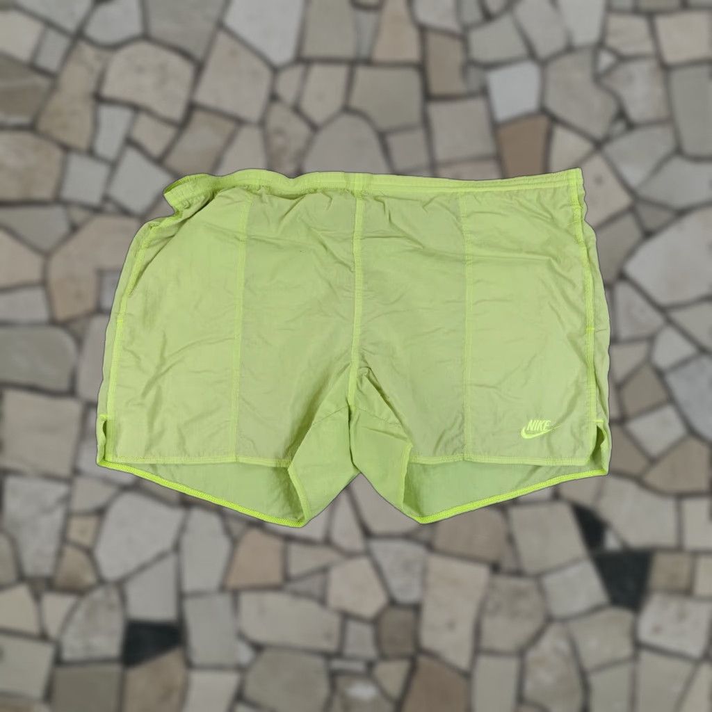 VINTAGE Nike Shorts Mens 3XL Neon Green Running Jogging Tennis Athletic Gym 90s Nike Shorts Mens 3XL Neon Green 90s Athletic Gym Running Tennis