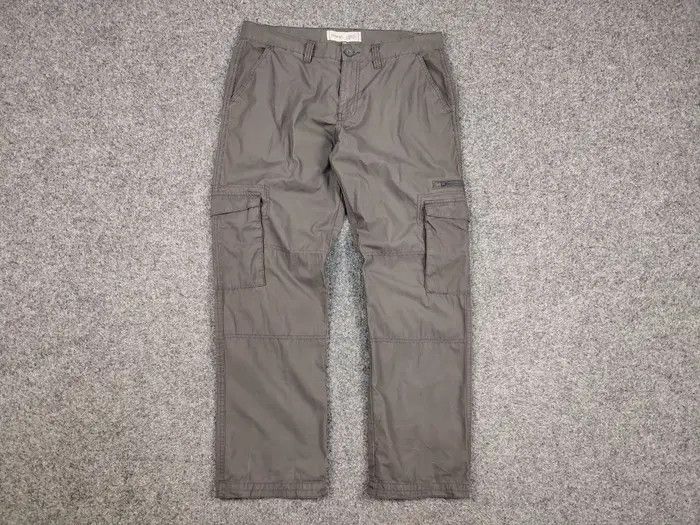 Japanese Brand Vintage 90's Cargo Pants Travis Scott Japan Zip Pocket Gray Size US 36 / EU 52 - 5 Thumbnail