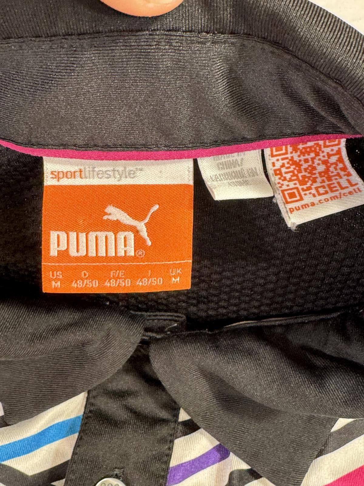 Puma PUMA Duo Swing Golf Polo T-Shirt Men's Medium Multi Colors Size US M / EU 48-50 / 2 - 6 Thumbnail