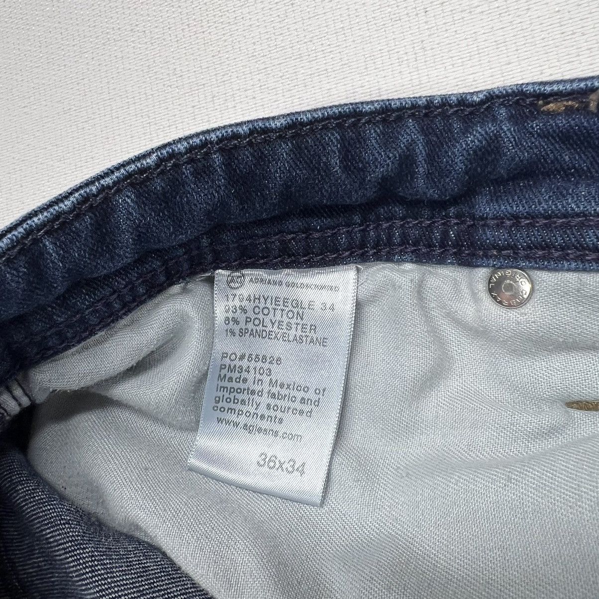 AG Adriano Goldschmied AG Adriano Goldschmied Jeans Blue Everett Slim Straight Size US 36 / EU 52 - 10 Thumbnail