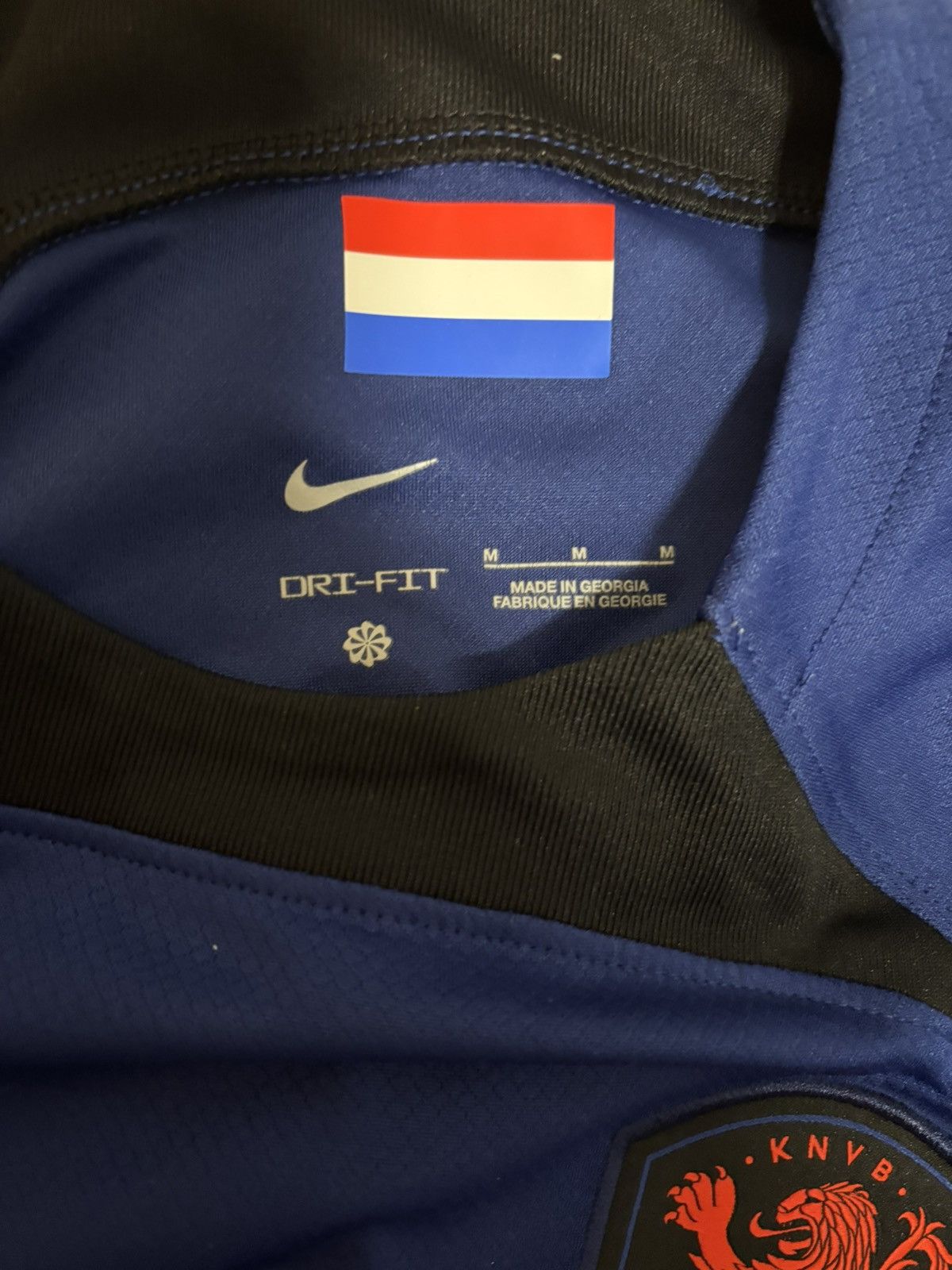 Nike Holland away 2022 dejong Size US M / EU 48-50 / 2 - 3 Thumbnail