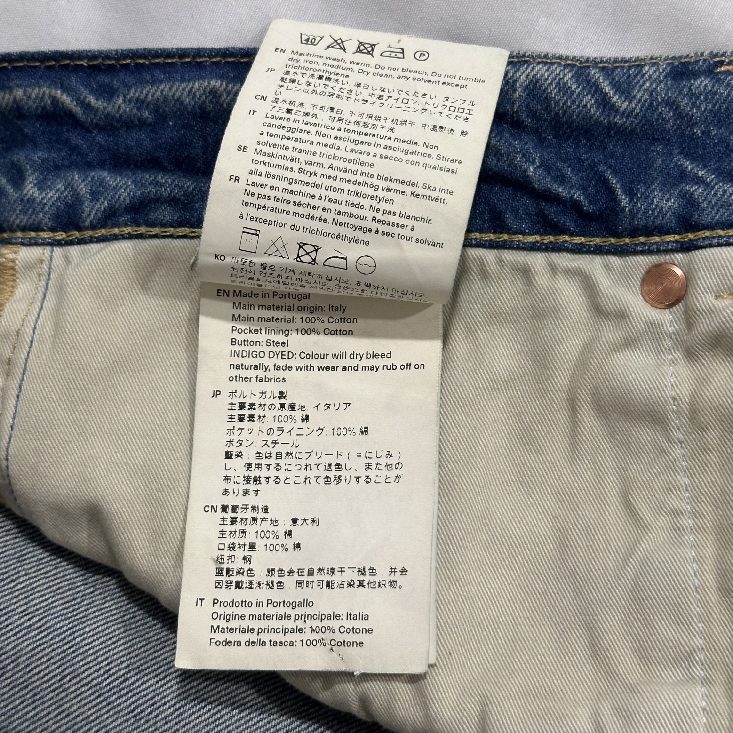 Third Cut Jeans - Blue Tech Wash Denim