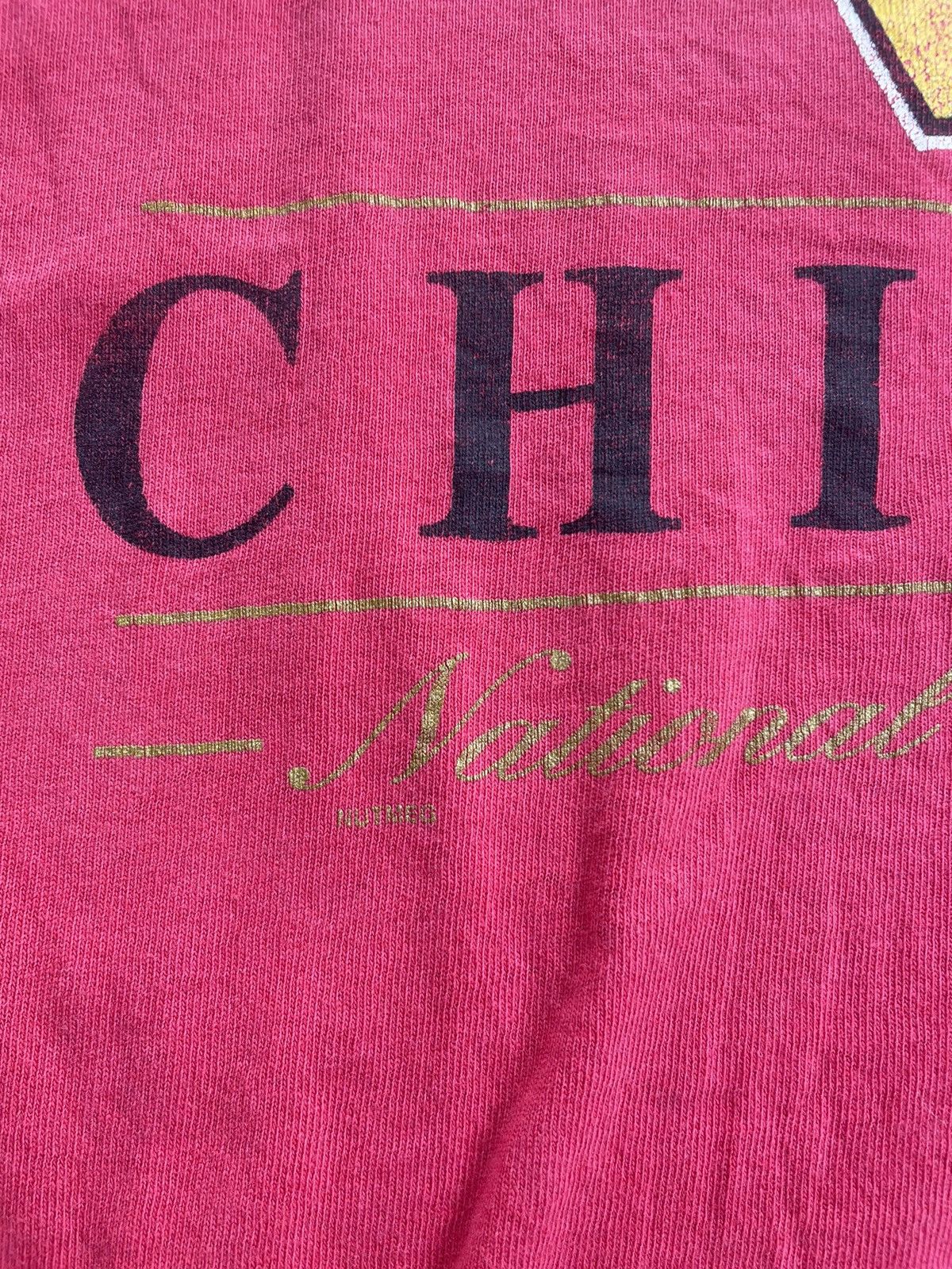 Lee × Vintage VINTAGE CHICAGO BLACKHAWK TEE Size US L / EU 52-54 / 3 - 3 Thumbnail