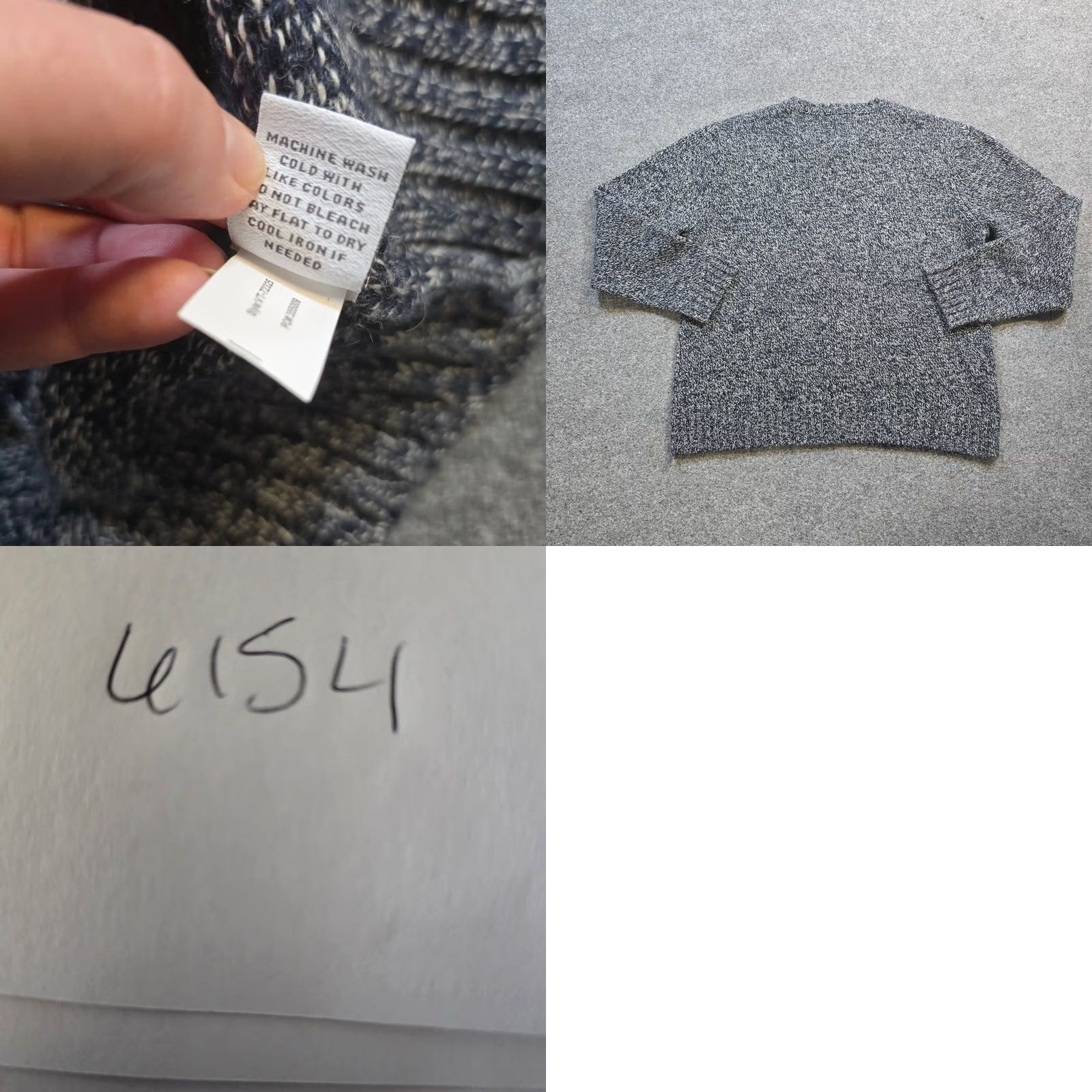 Vintage Orton Brothers Sweater Mens XL Black Wool Blend Crew Neck Vermont Casual Size US XL / EU 56 / 4 - 8 Thumbnail