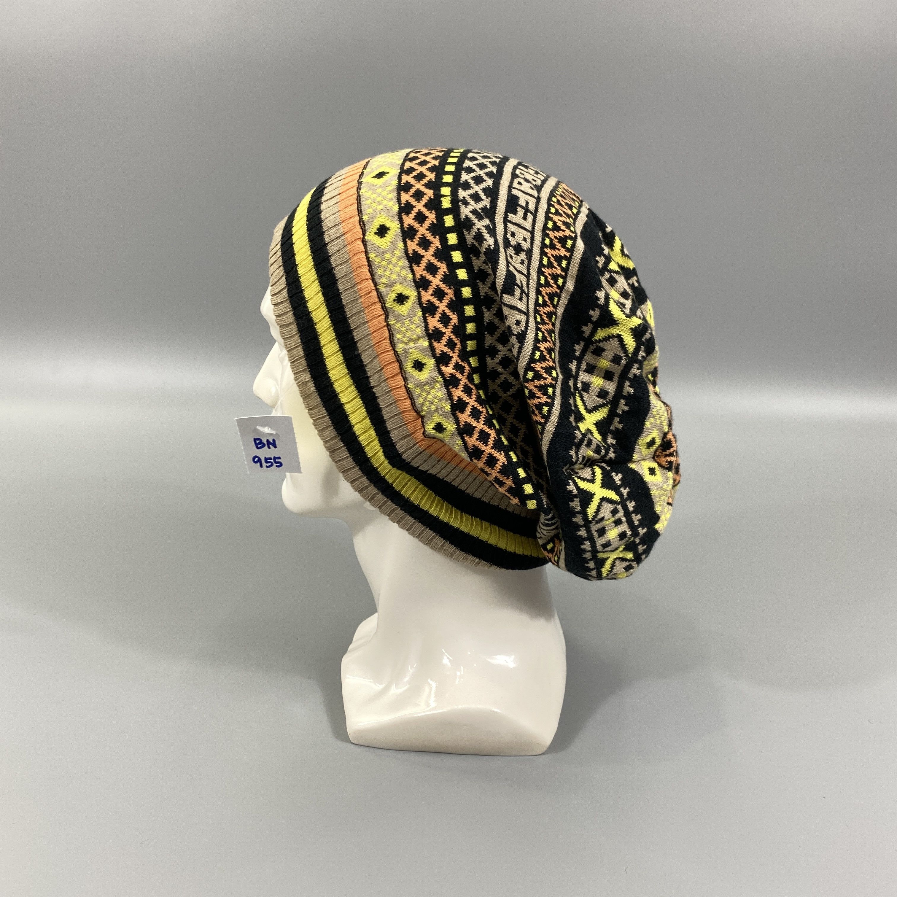 Japanese Brand Frapbois Slouchy Beanie Hats -BN955 Size ONE SIZE - 1 Thumbnail