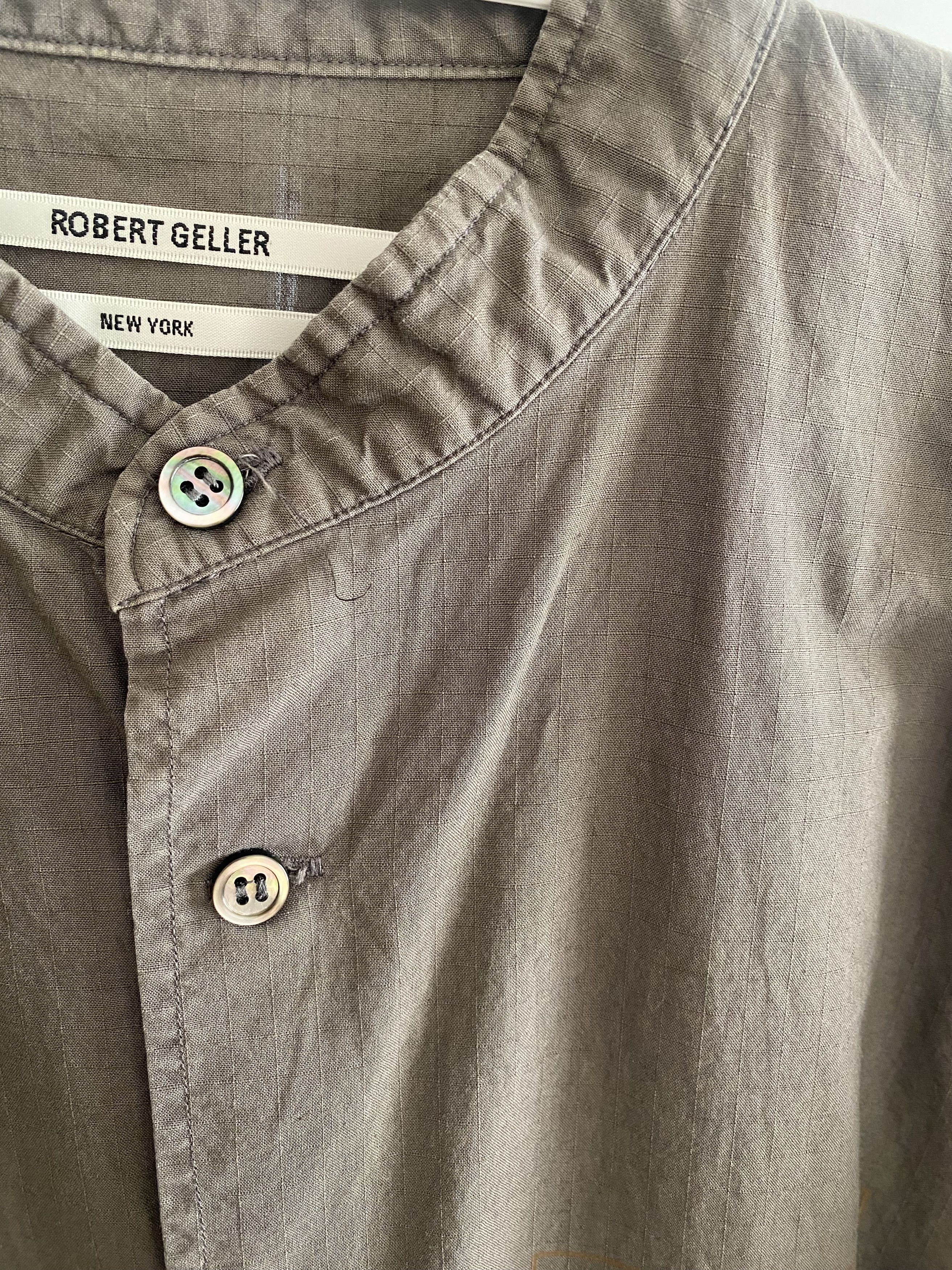Robert Geller FC Collarless Shirt Size US S / EU 44-46 / 1 - 2 Thumbnail