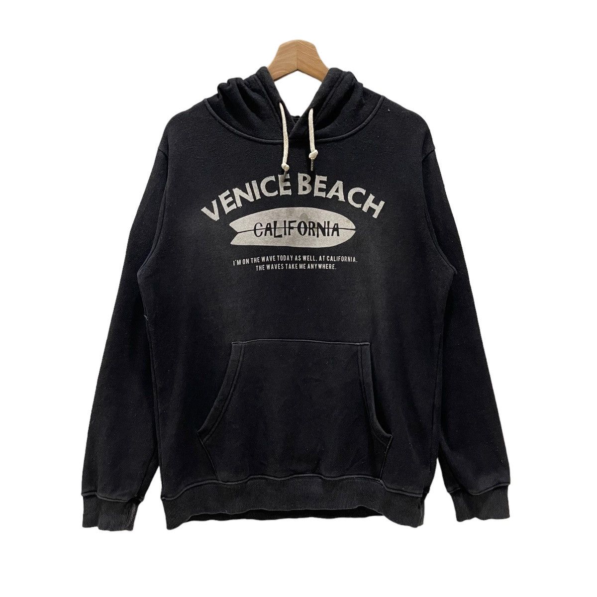Rare Vintage 90s VENICE BEACH California Sweatshirt Hoodie