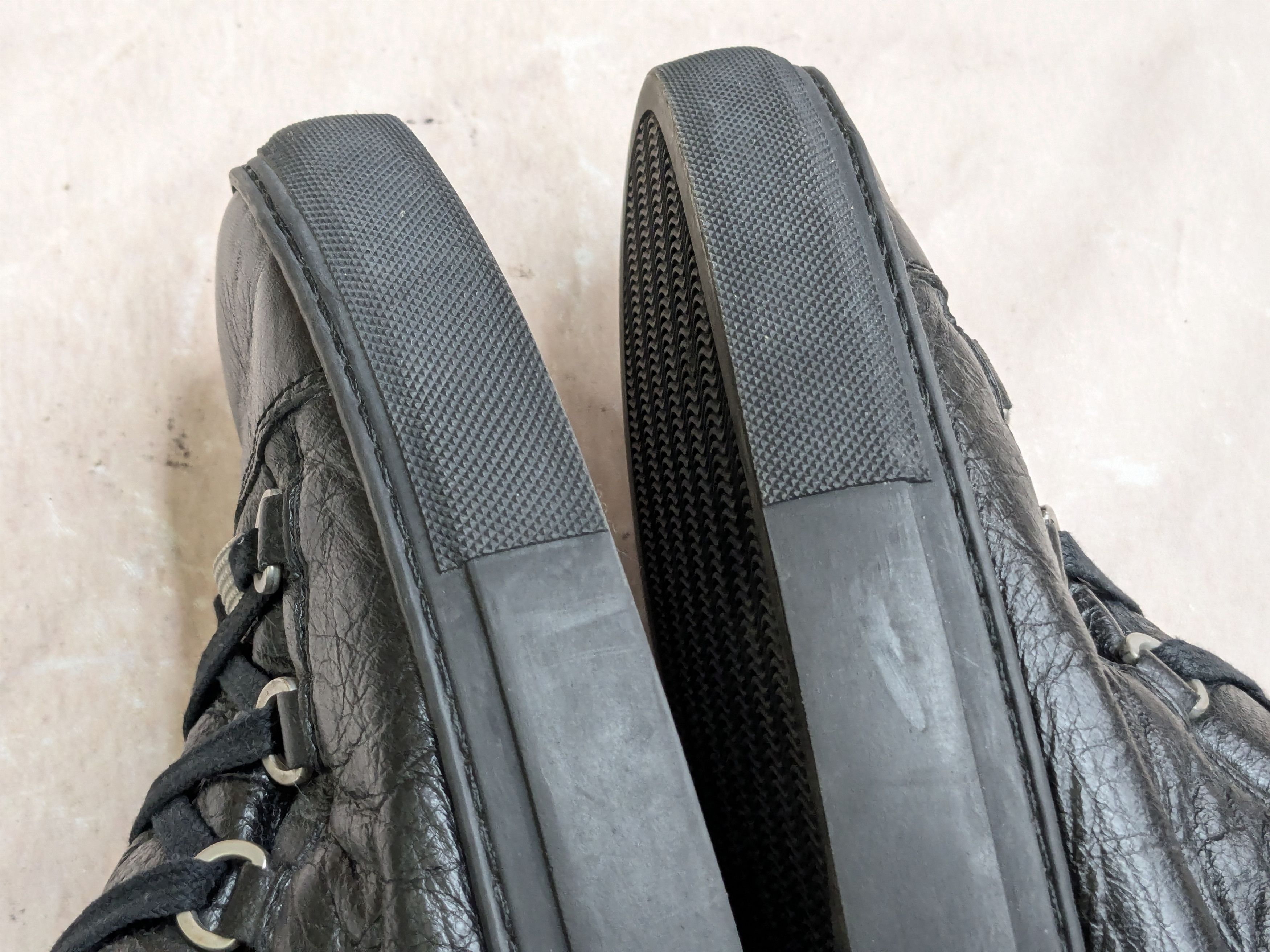 Balenciaga Balenciaga Arena Sneaker Black 12 High Tops Leather Size US 12 / EU 45 - 8 Thumbnail