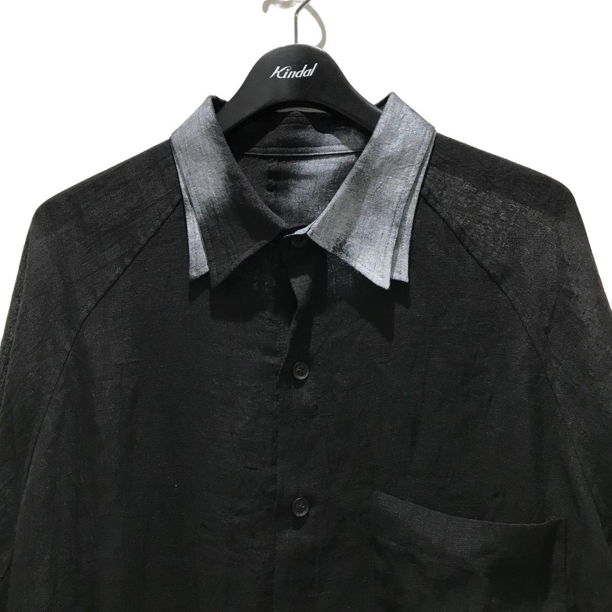 Yohji Yamamoto YYPH 24ss Double Color Long Shirt HS-B25-305 Size US M / EU 48-50 / 2 - 3 Thumbnail