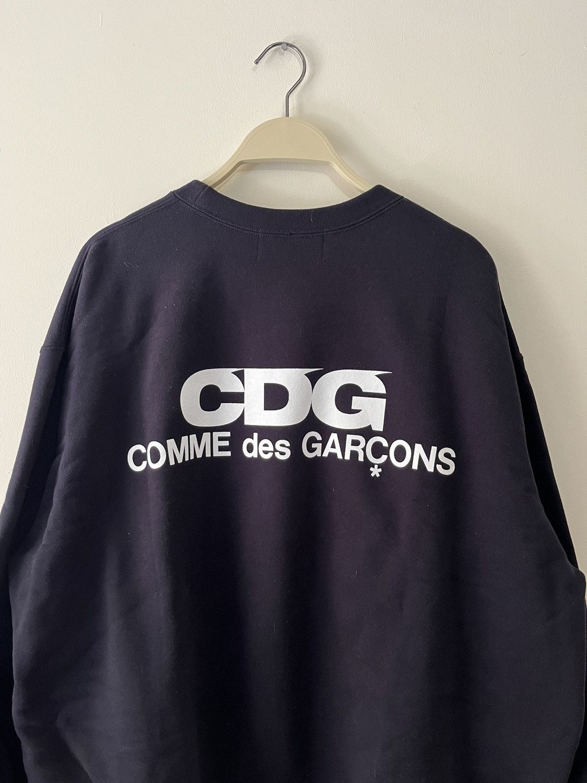 Comme des Garcons Oversized Crewneck Sweatshirt
