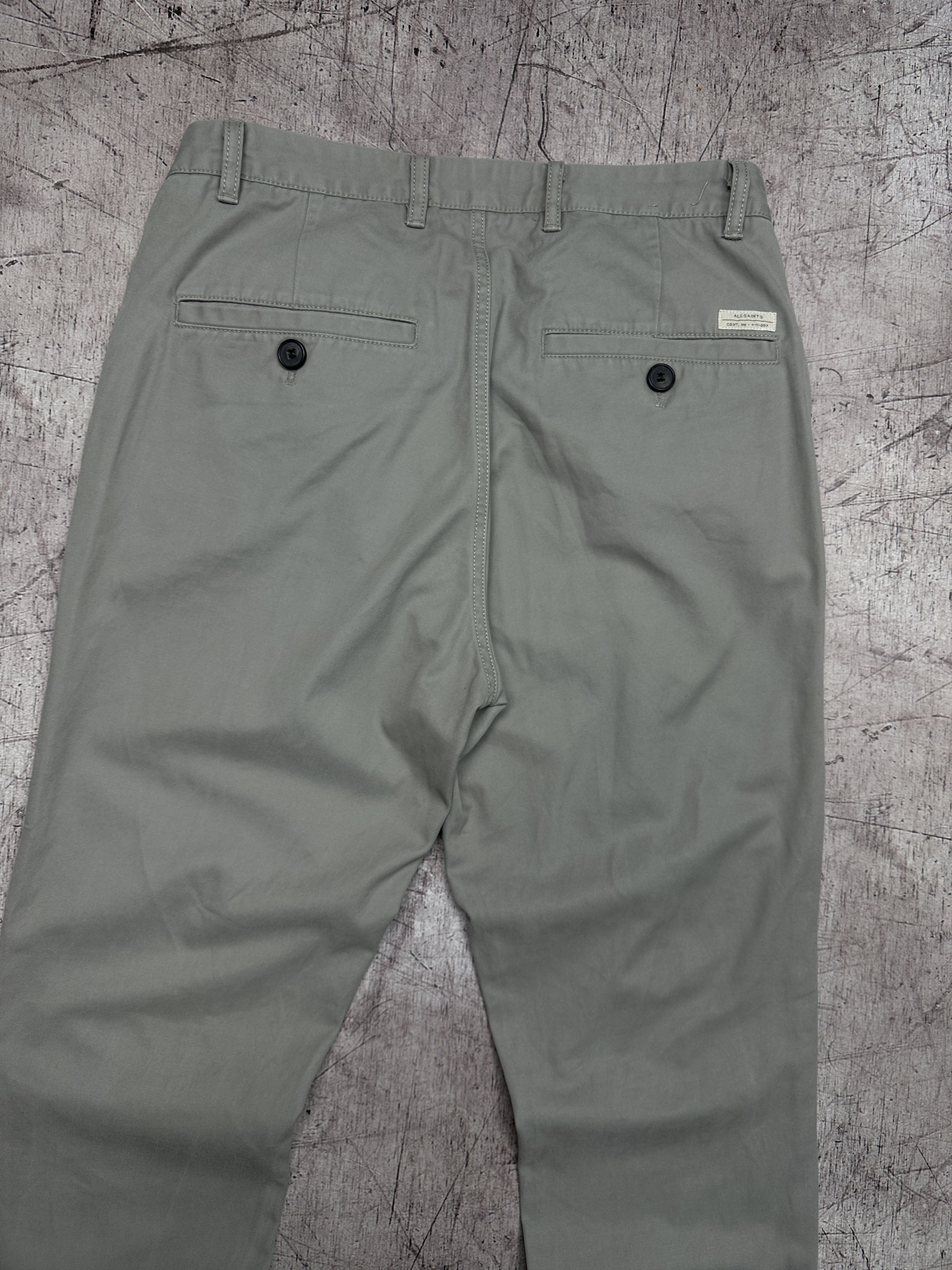 Allsaints Allsaints Vintage Mens Charge Chino Pants Size US 30 / EU 46 - 6 Thumbnail