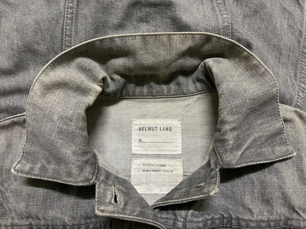 Helmut Lang Classic Denim Slim 2 Pocket Turn Up SS2004 Size US XXS / EU 40 - 19 Thumbnail