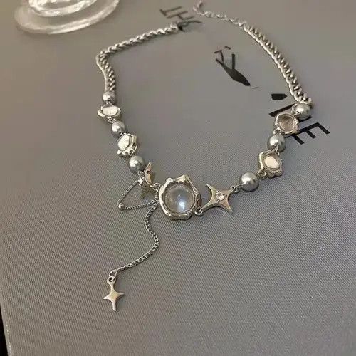 Jewelry Crystal Chains Choker Necklaces, Men's