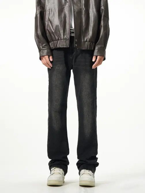 VIBE High street washed straight vintage cleanfit flared jeans Size US 32 / EU 48 - 5 Thumbnail