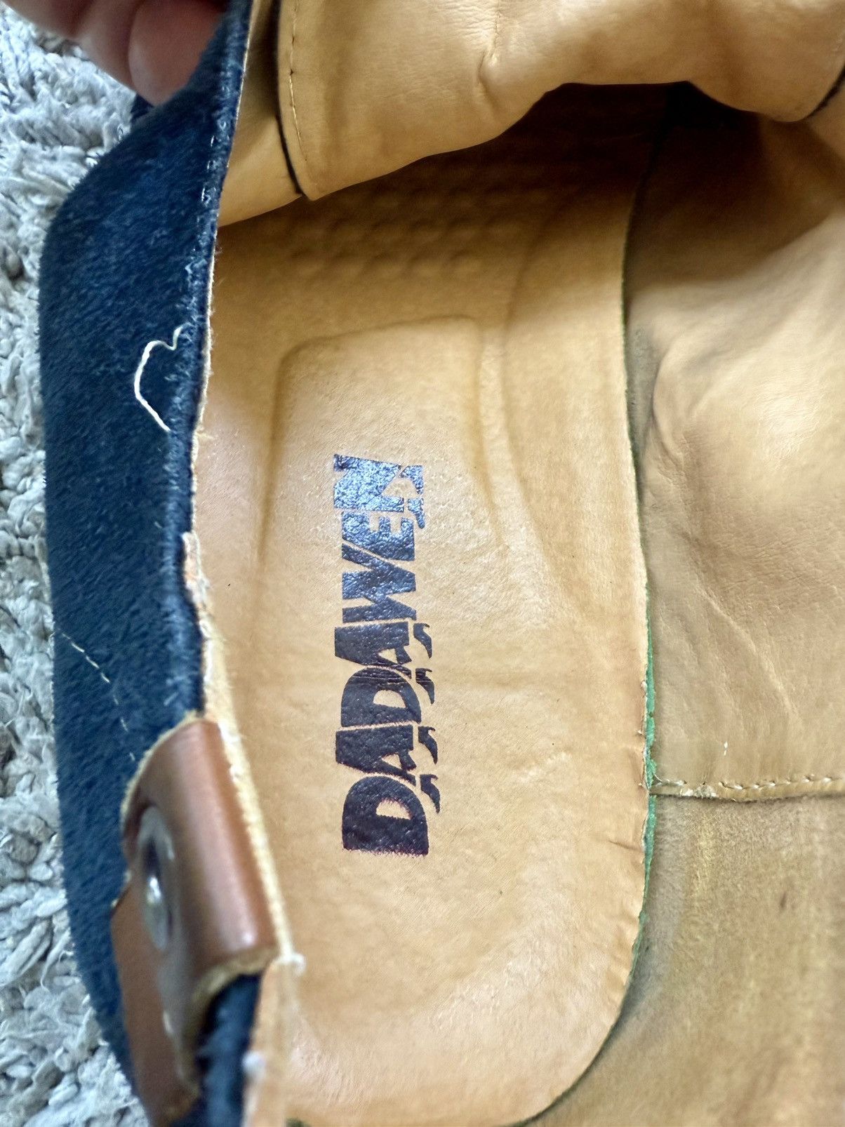Other Dadawen Navy Suede Derby Shoes – Size 44 (US 10.5–11) Size US 10.5 / EU 43-44 - 8 Thumbnail