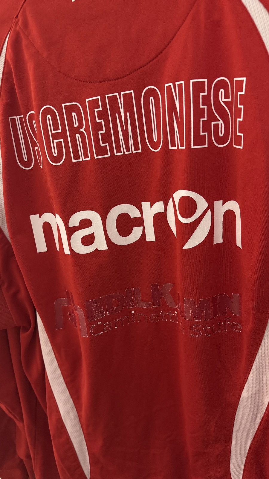 Macron Cremonese Training Top XL Size US XL / EU 56 / 4 - 8 Thumbnail