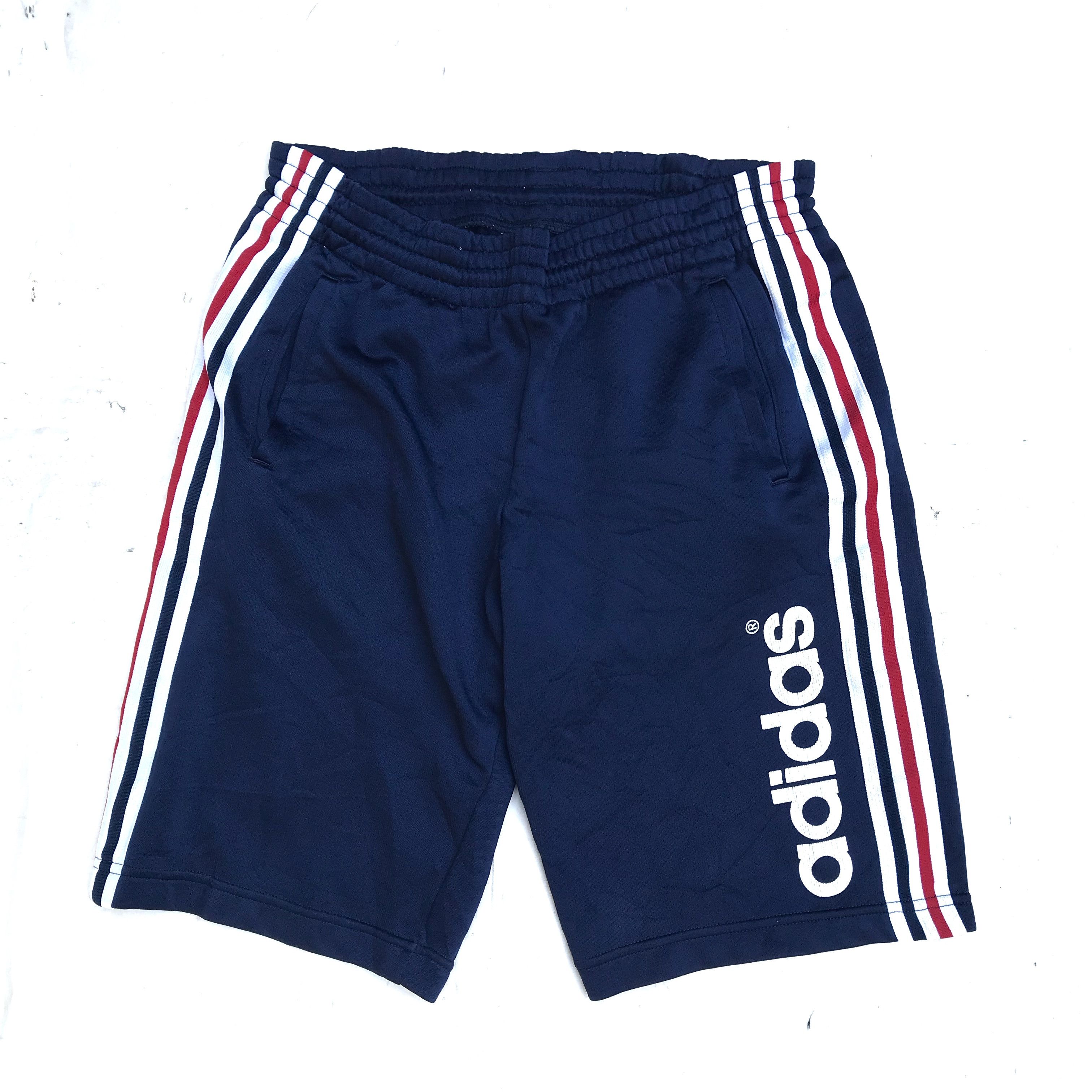 Adidas Adidas Originals Short pants Trainner Trackpants shorts navy Size US 34 / EU 50 - 1 Thumbnail