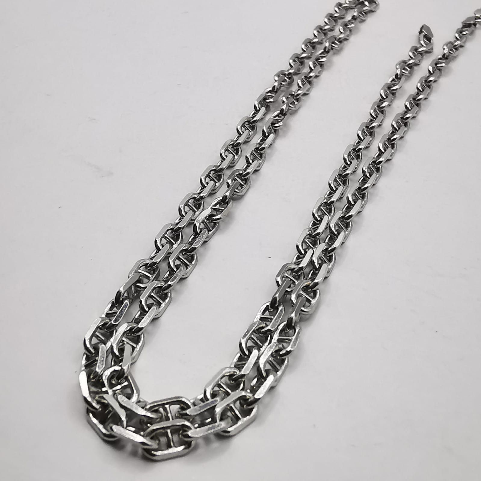 Jewelry Chain, 925 Sterling Silver, Signed 14.10G, Men's