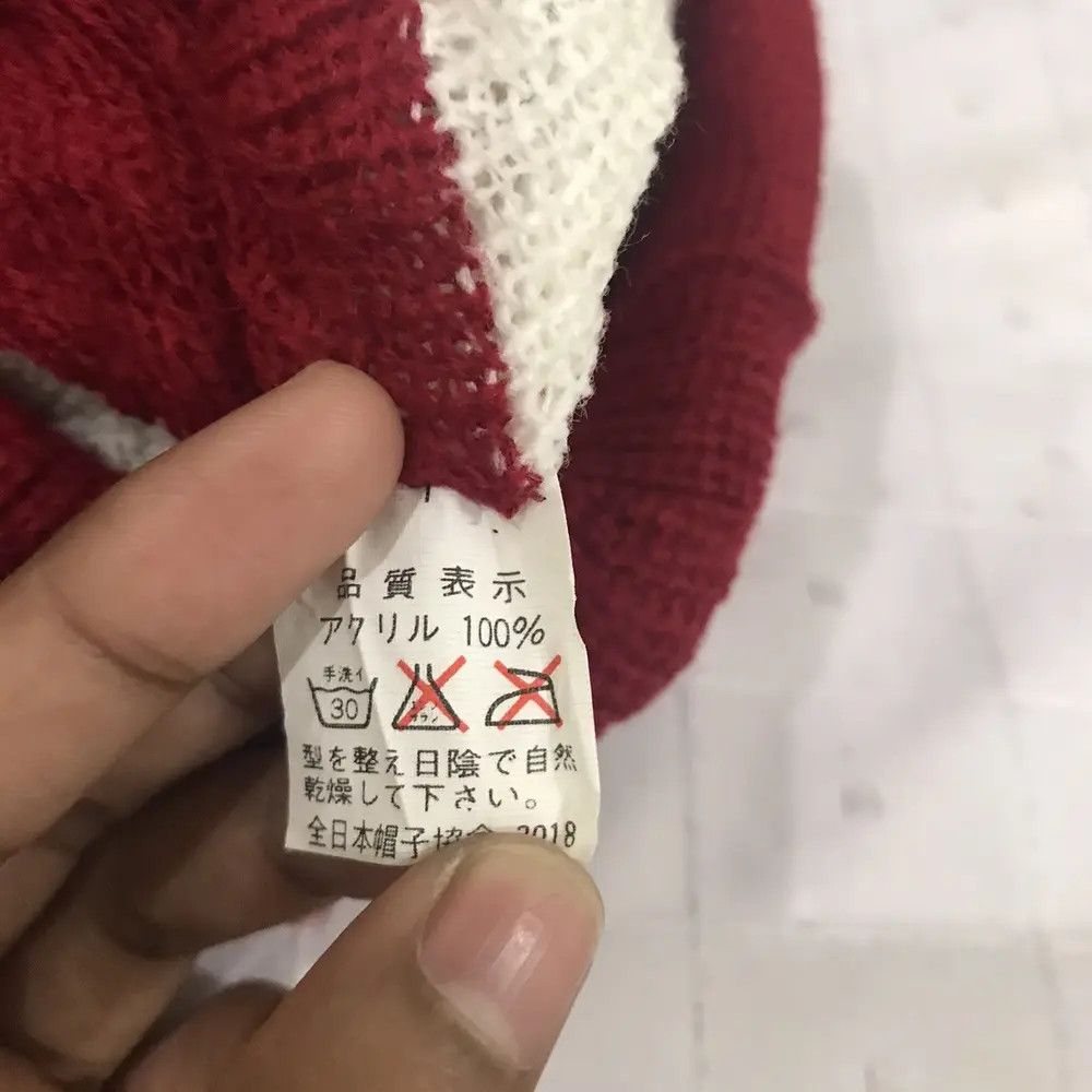 Japanese Brand × Kapital × Vintage Stripe Balaclava Japanese Brand Beanie Hat Size ONE SIZE - 7 Thumbnail