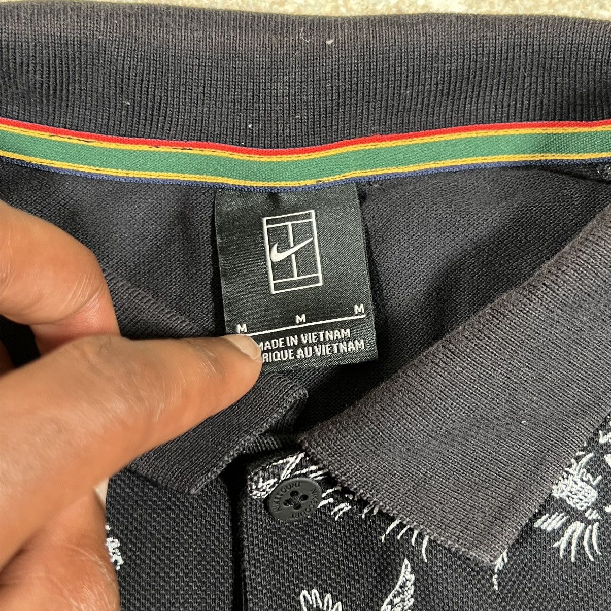 Nike Nike x Andre Agassi Polo Shirt Black Tennis Challenge Court Size US M / EU 48-50 / 2 - 6 Thumbnail