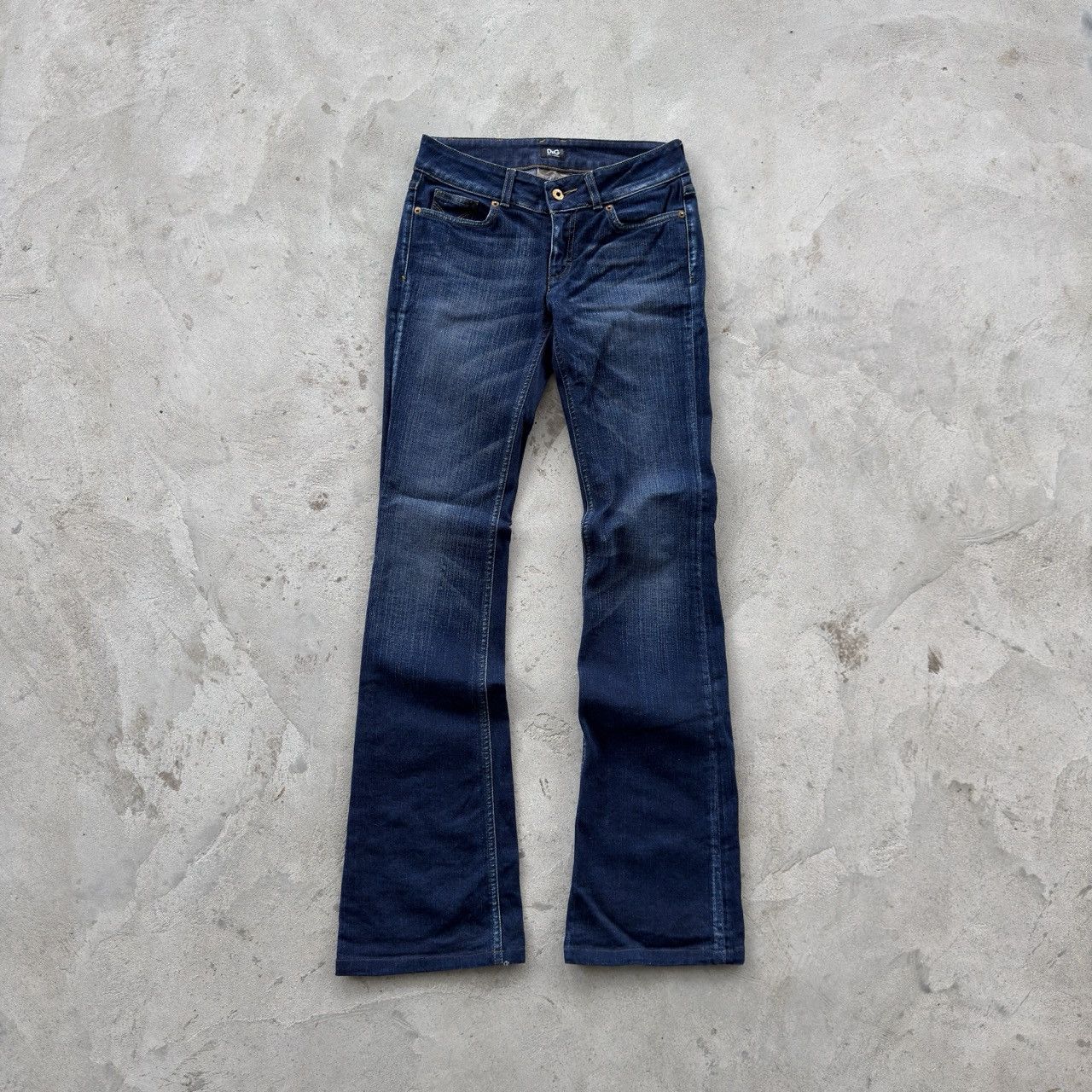 Dolce & Gabbana Vintage Dolce & Gabanna Bootcut Flared Denim Pants Size 27" / US 4 / IT 40 - 2 Thumbnail