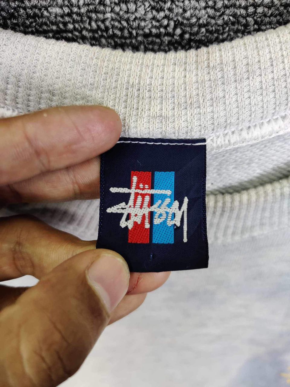 Vintage Stussy Trumpet Man Crewneck Sweatshirt