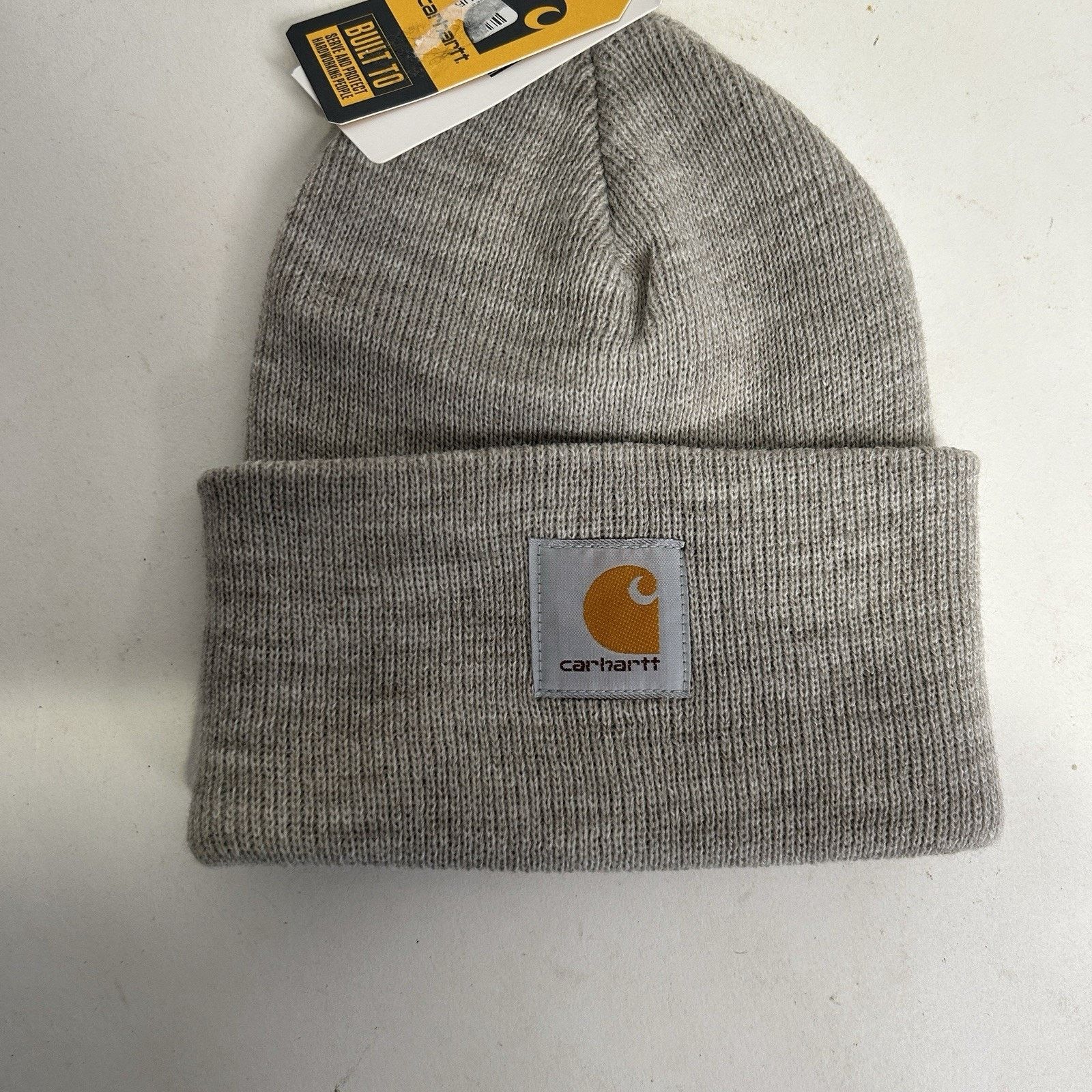 Carhartt Carhartt Knit Cuffed Beanie “Beige Heather” OSFA Size ONE SIZE - 3 Thumbnail