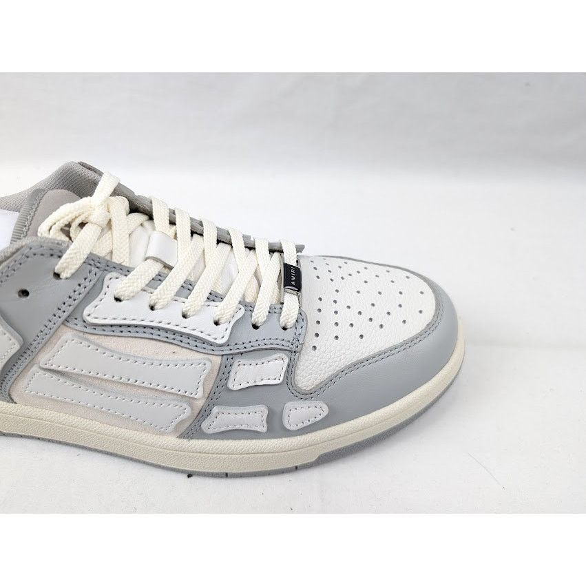 Amiri o1rshd1 Skelton Low-Top Sneakers in Grey Size US 9 / EU 42 - 3 Thumbnail