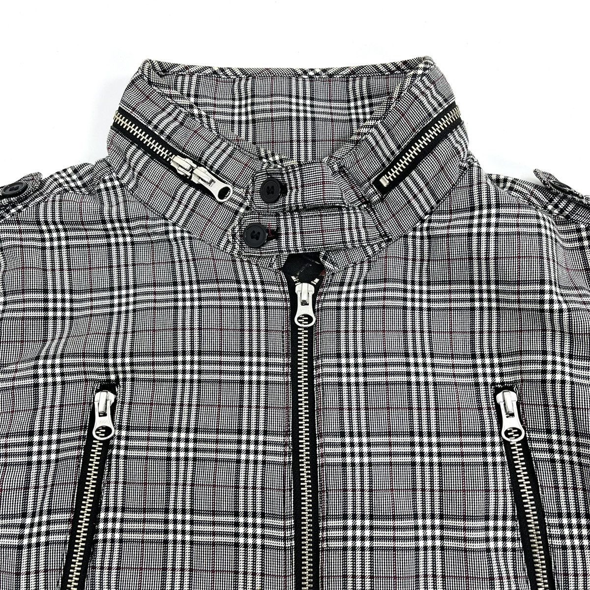 PPFM 2000s PPFM Five Pocket Punks Plaid Bikers Jacket Lgb Goa Size US M / EU 48-50 / 2 - 9 Thumbnail