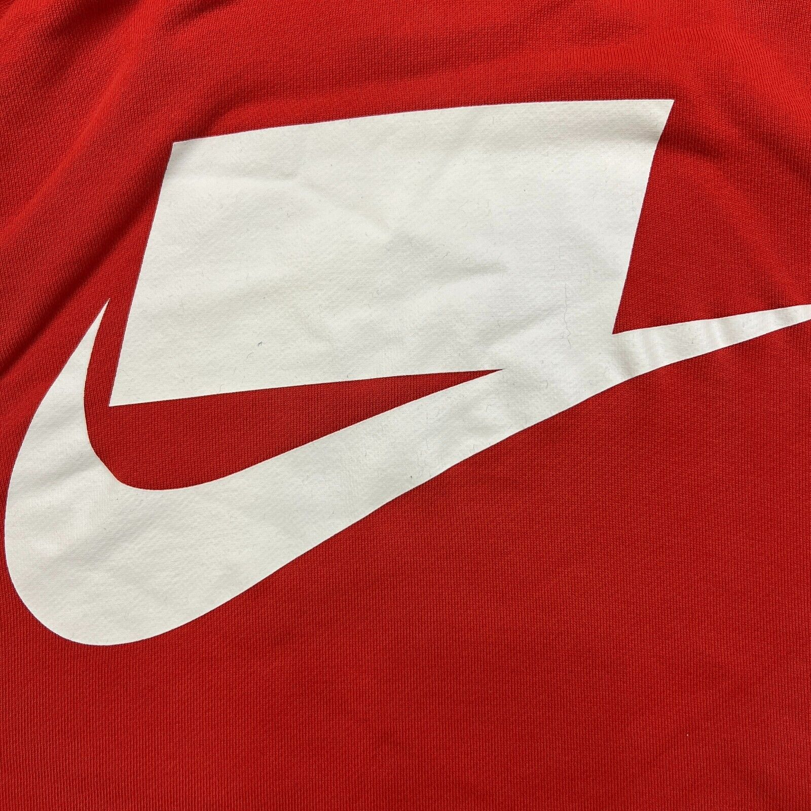 Nike × Vintage Nike Sportswear Hoodie XL NSW Block Logo Hooded Sweatshirt Size US XL / EU 56 / 4 - 2 Thumbnail