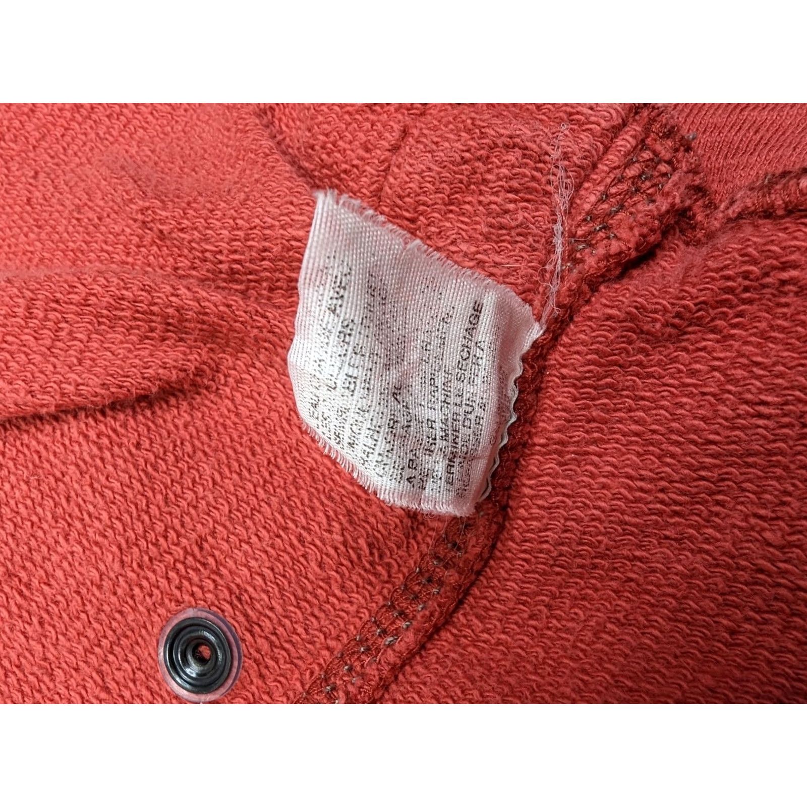 Timberland Timberland Full Zip Sweater Mens L Red Cotton Button Pocket Knit Pullover Jacket Size US L / EU 52-54 / 3 - 6 Thumbnail