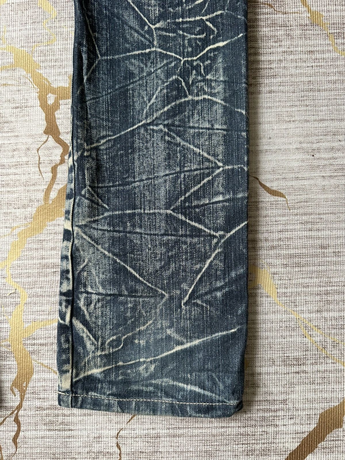 Japanese Brand Tommorow Claw Marks Patches Design Denim Size US 32 / EU 48 - 18 Thumbnail