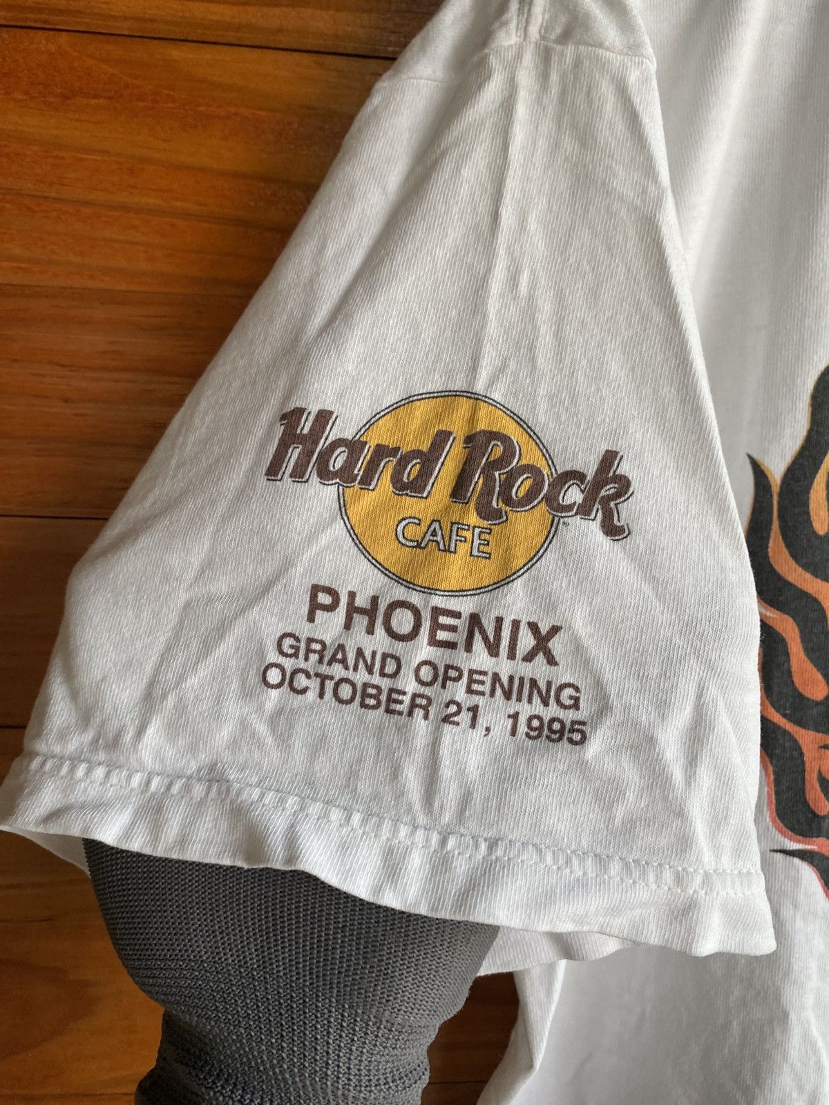 Hard Rock Cafe Vintage 1995 Hard Rock Cafe Phoenix Grand Opening T-Shirt Size US L / EU 52-54 / 3 - 7 Thumbnail