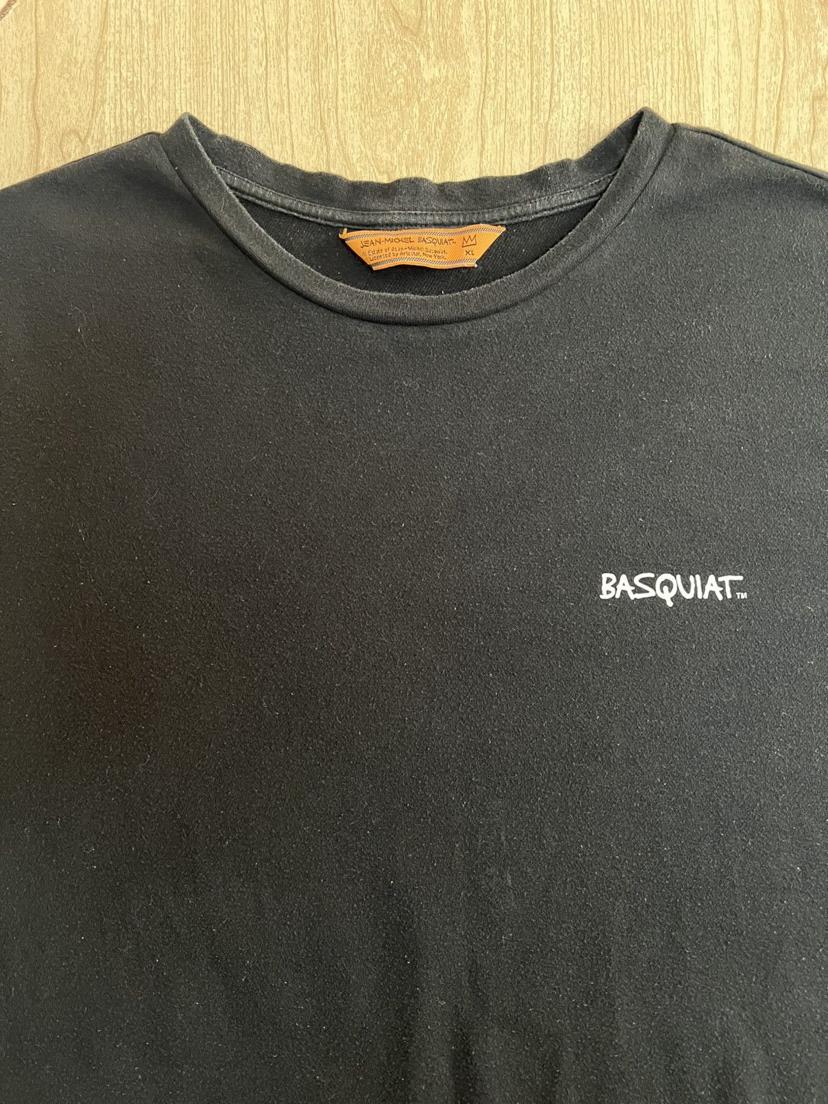 Jean-Michel Basquiat Jean Michel Basquiat Crown Dinosaur Back Print Tee XL Size US XL / EU 56 / 4 - 4 Thumbnail