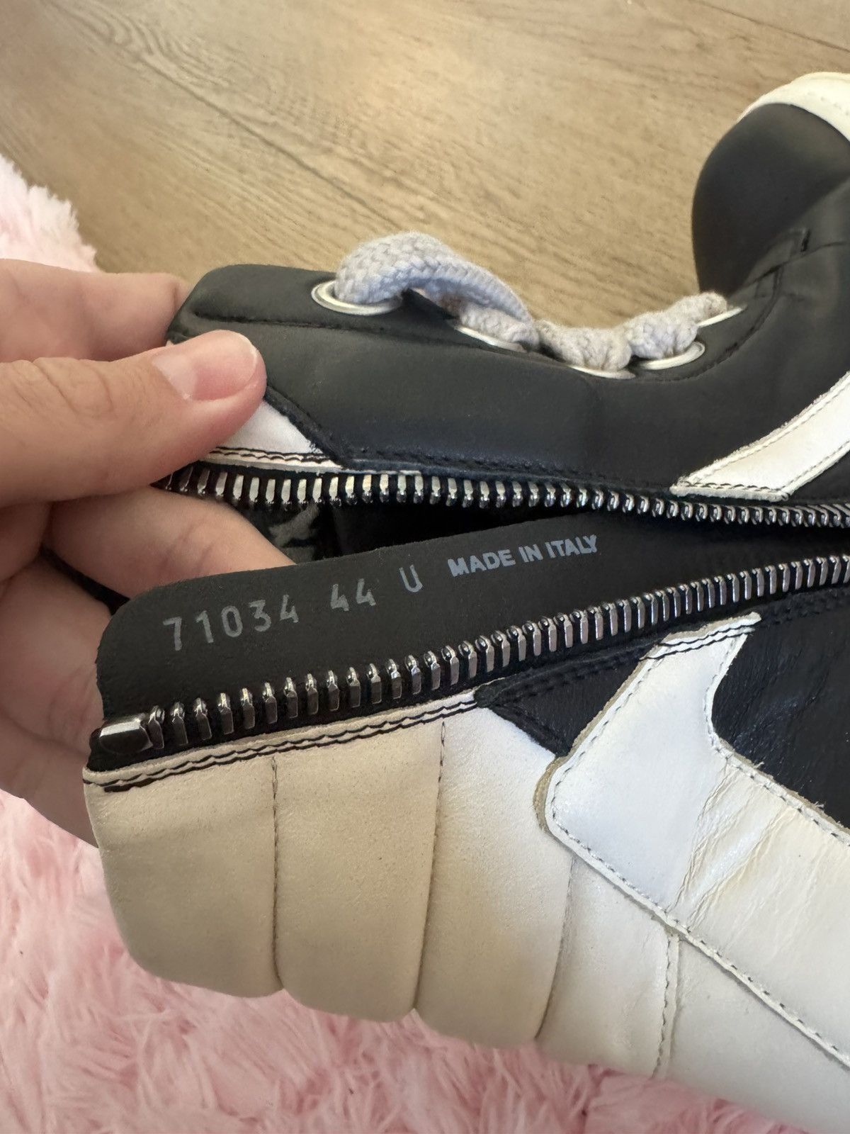 Rick Owens Jumbo Lace Geobaskets Size US 11 / EU 44 - 7 Thumbnail