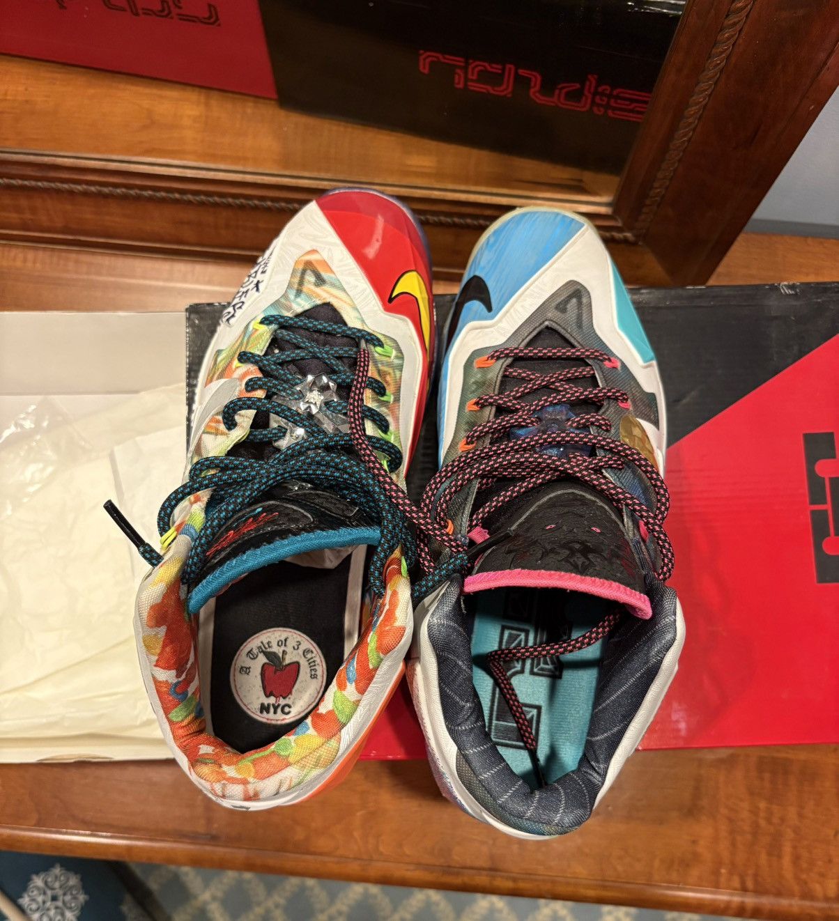 Nike Size 11 - Nike LeBron 11 Premium What The LeBron Size US 11 / EU 44 - 6 Thumbnail