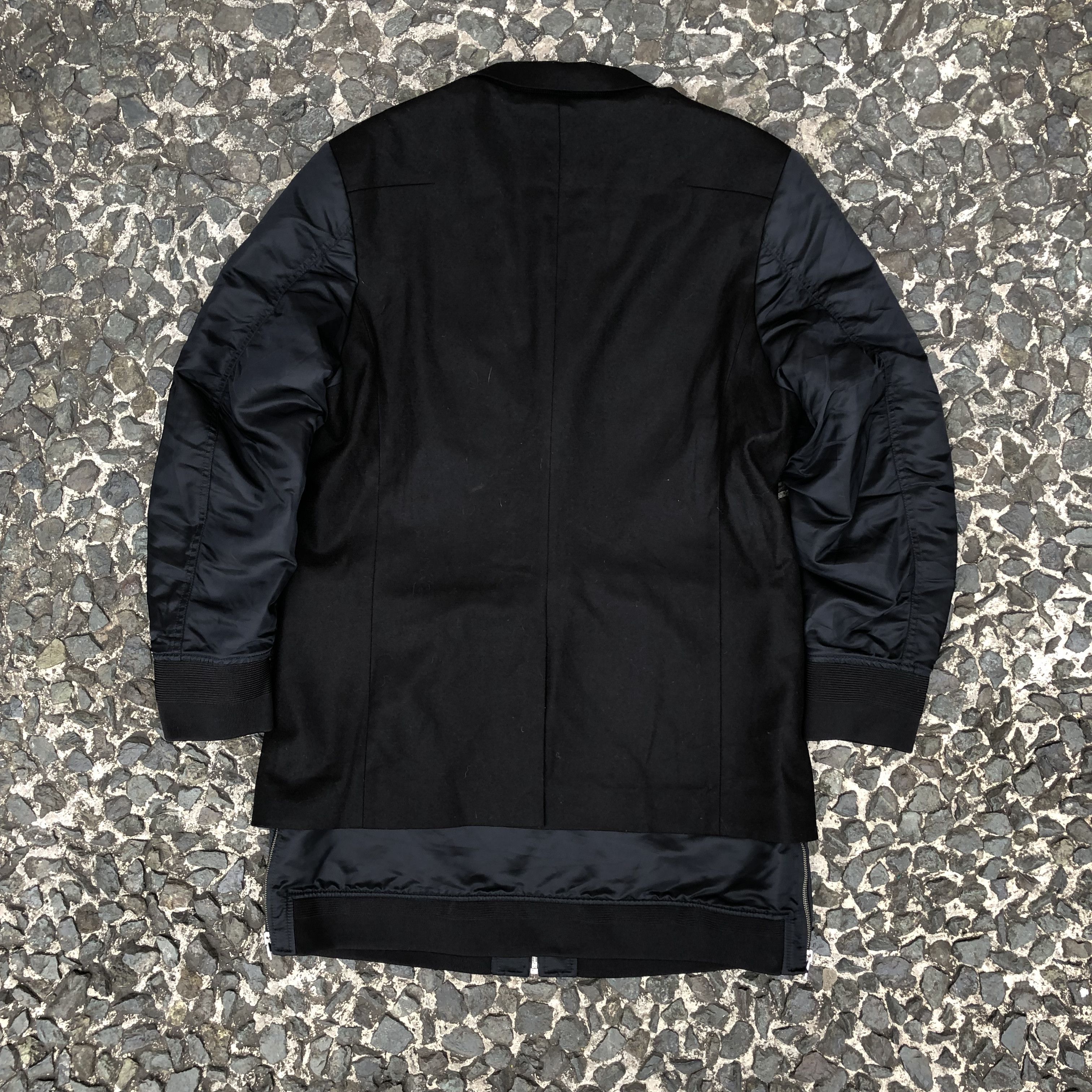Juun.J Juun.J Black MA-1 Docking Blazer Jacket Size US L / EU 52-54 / 3 - 6 Thumbnail