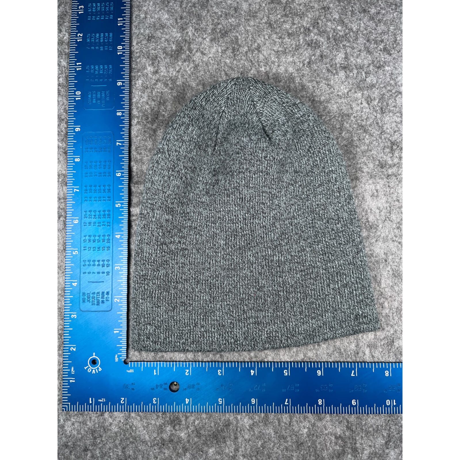 Hurley Hurley Beanie One Size Gray Knit 100% Acrylic Adult Unisex Beanie Hats Outdoor Ski Logo Size ONE SIZE - 3 Thumbnail