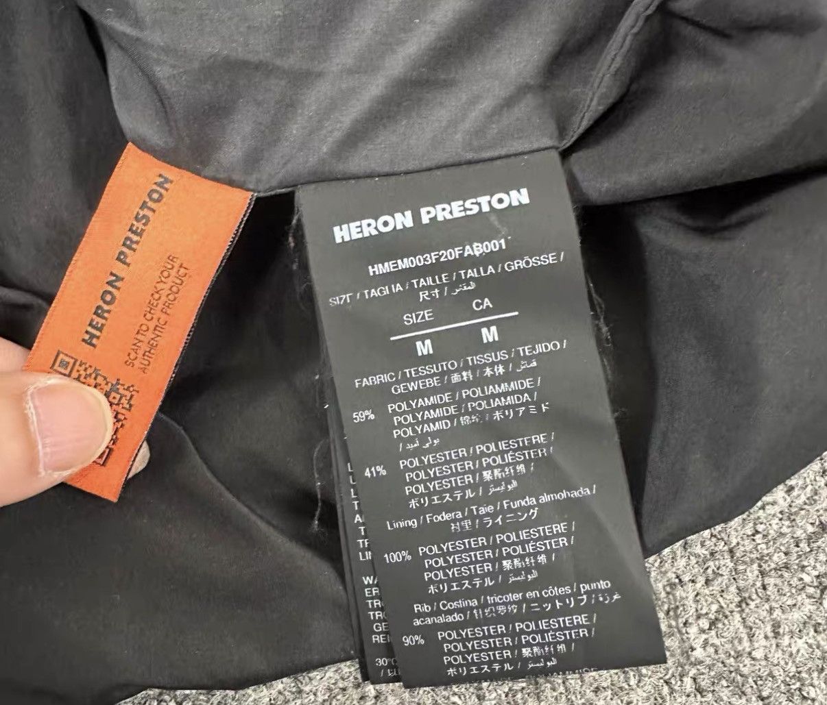 Heron Preston HERON PRESTON Padded Coat J16 Size US M / EU 48-50 / 2 - 6 Thumbnail