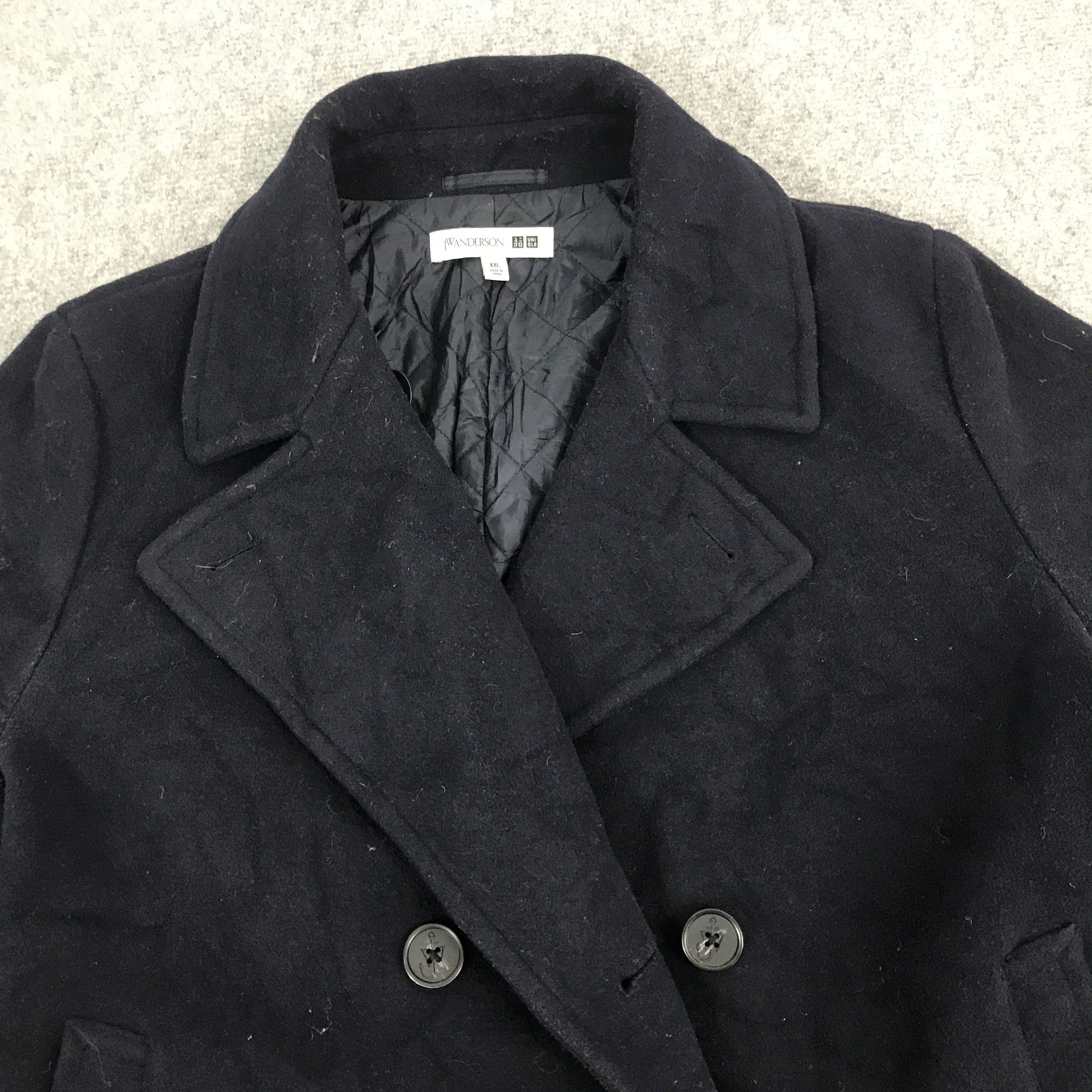 JW Anderson × Japanese Brand × Uniqlo RARE🔥J.W.Anderson Double breasted Wool jacket Size US XL / EU 56 / 4 - 7 Thumbnail