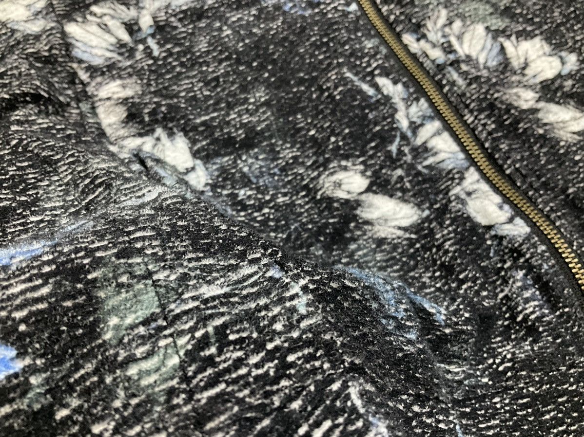 Tornado Mart 🔥Y2K Archived Tornado Mart Knit Hoodie Floral Printed Size US M / EU 48-50 / 2 - 4 Thumbnail