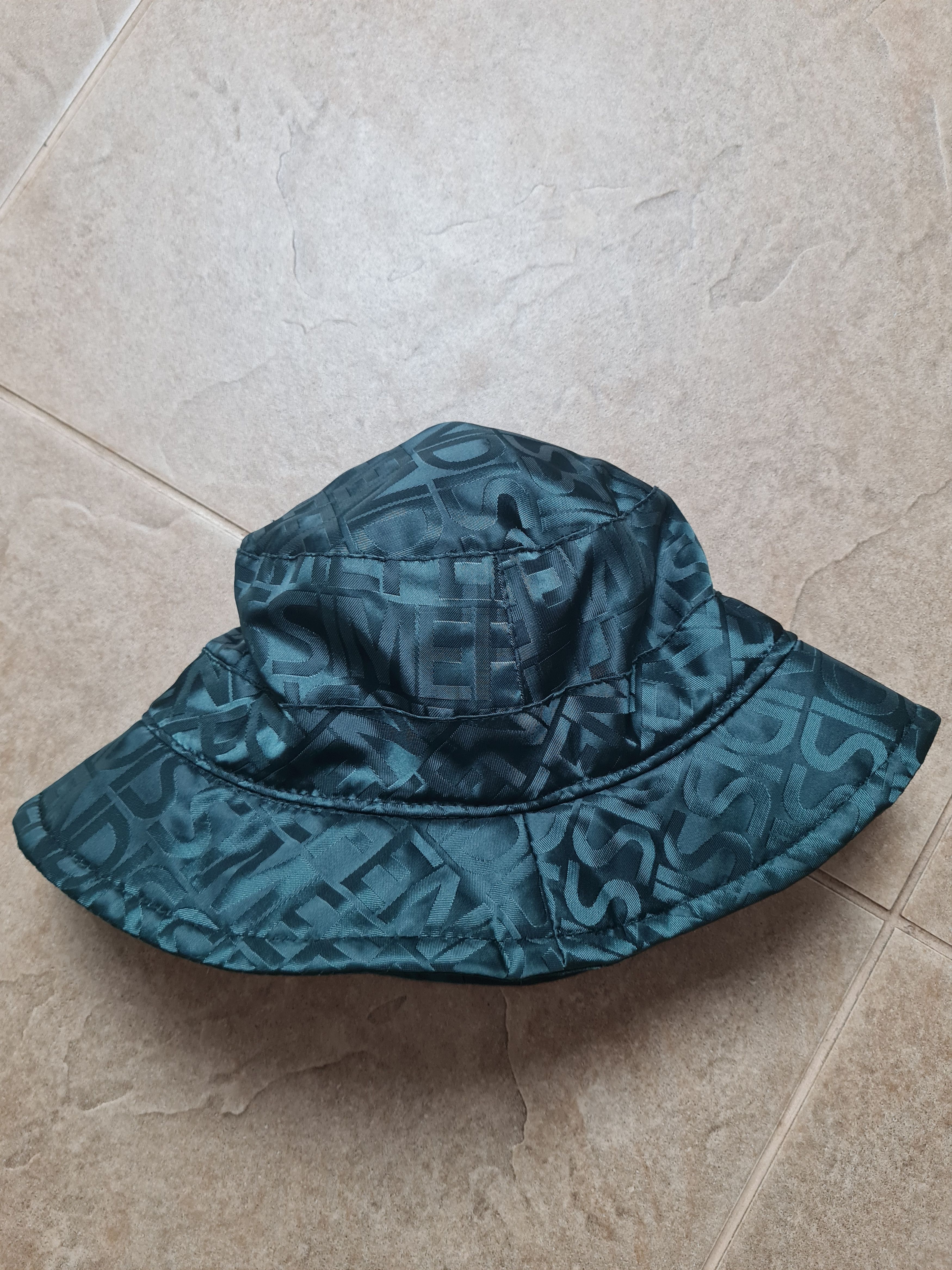 Fendi Fendissime bucket hat monogram by Fendi unisex Green Logo Size ONE SIZE - 7 Thumbnail