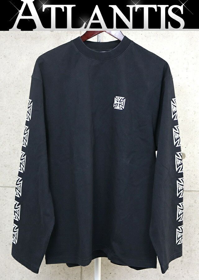Vetements VETEMENTS SS18 DHL Co Piece Printed Long Sleeve T-shirt