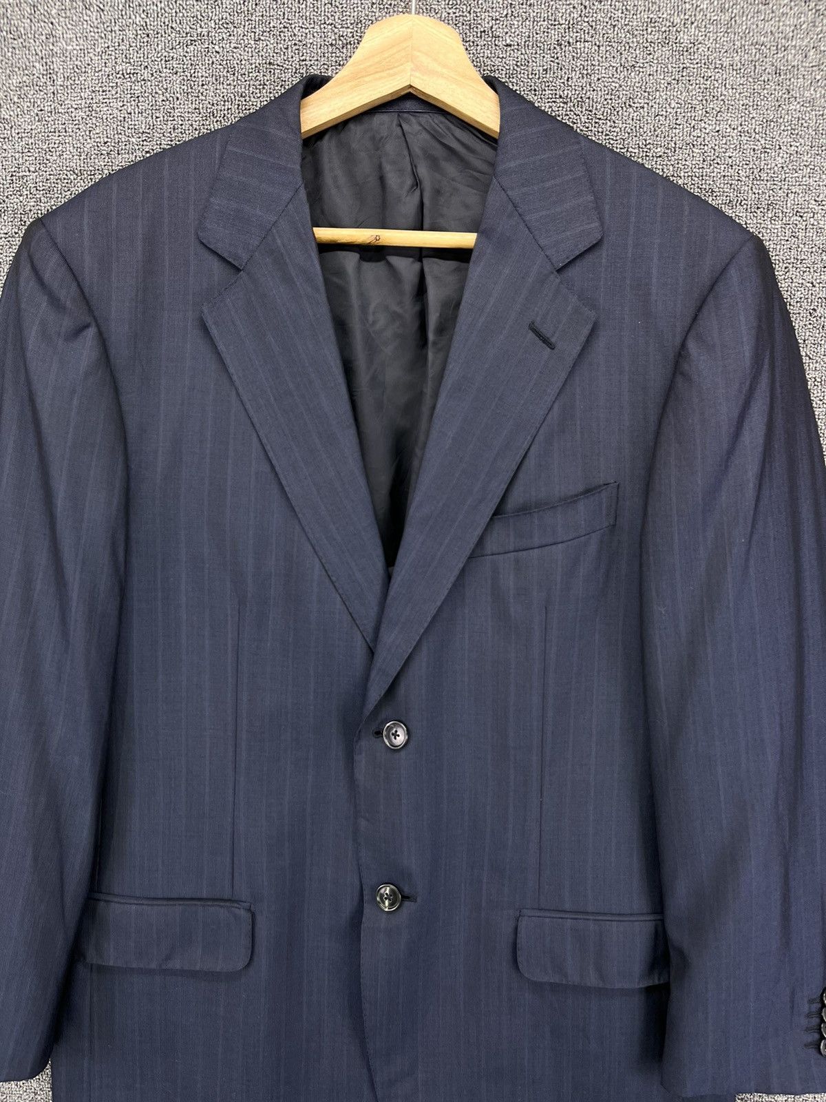Ermenegildo Zegna Vintage Ermenegildo Zegna Luxury Wool Silk Blazer Jacket Size US M / EU 48-50 / 2 - 5 Thumbnail