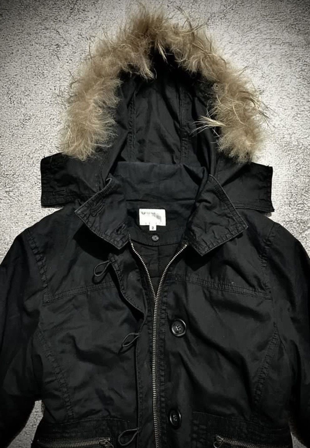 Japanese Brand Takeo Kikuchi Fur Coat Jacket Size M / US 6-8 / IT 42-44 - 2 Thumbnail