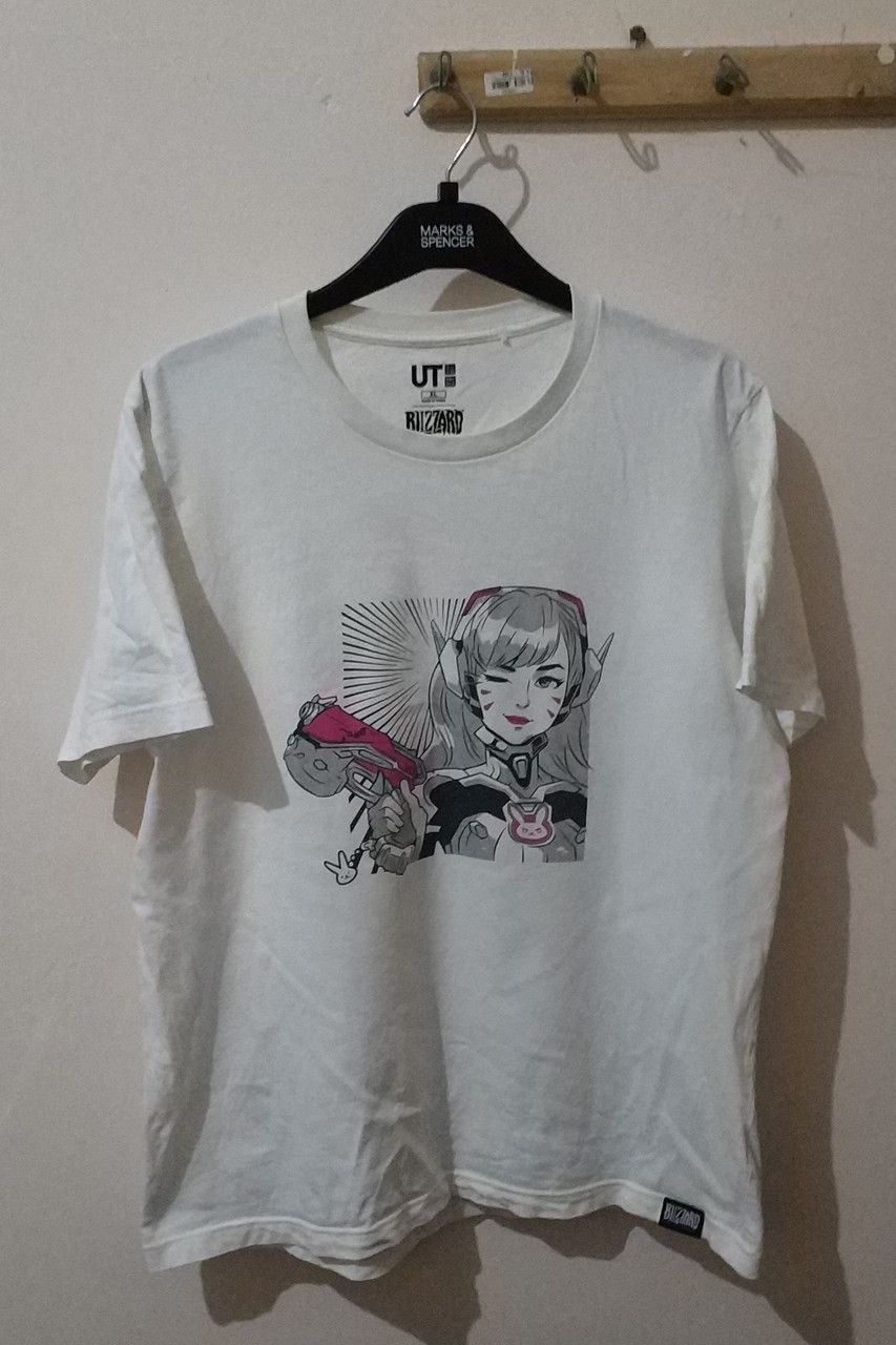 Japanese Brand × Uniqlo × Vintage Vintage Uniqlo x Blizzard Gaming T-Shirt XLarge Excellent Size US XL / EU 56 / 4 - 1 Thumbnail